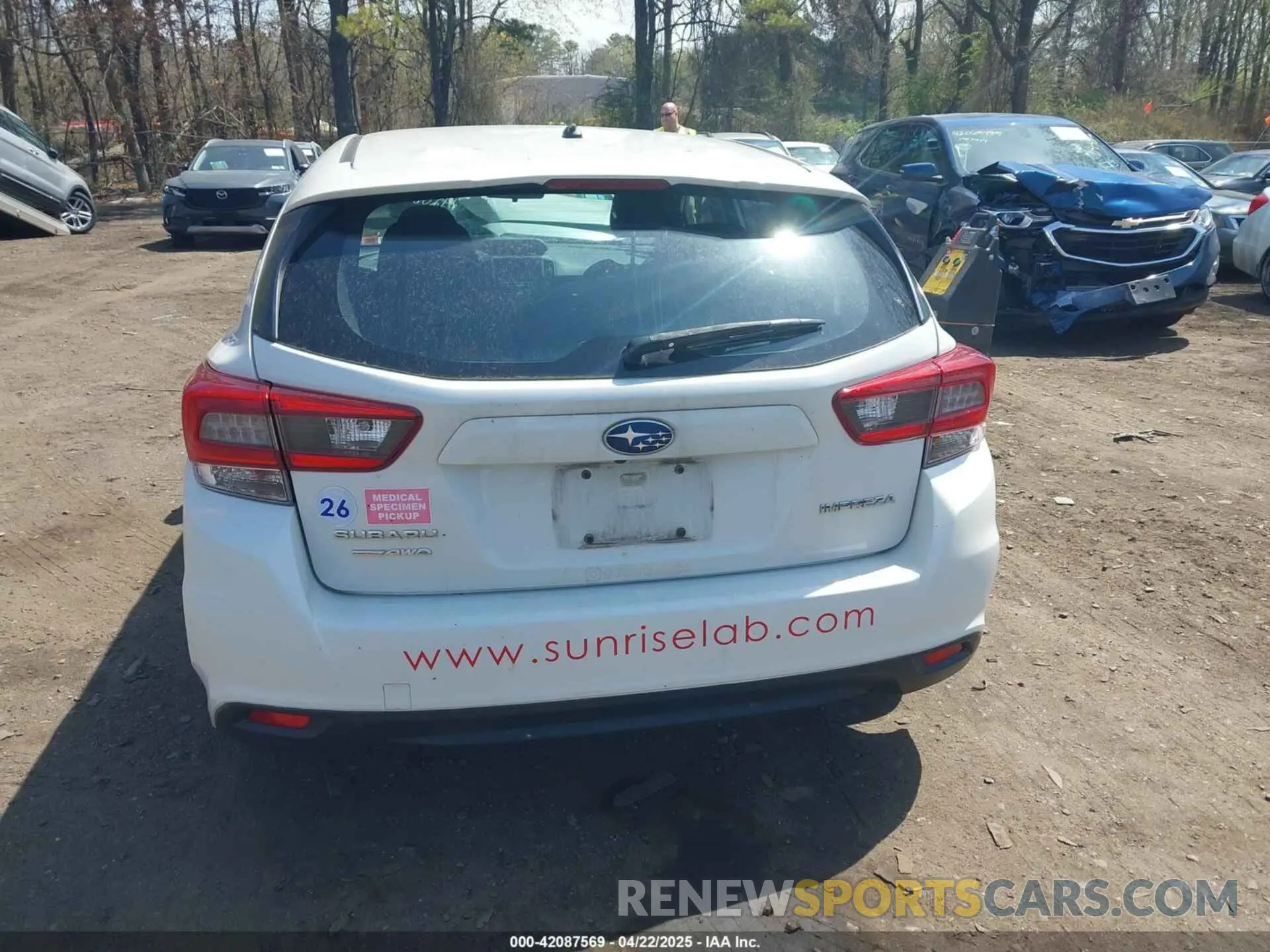 16 fotografías del automóvil dañado 4S3GTAB66L3713467 SUBARU IMPREZA 2020