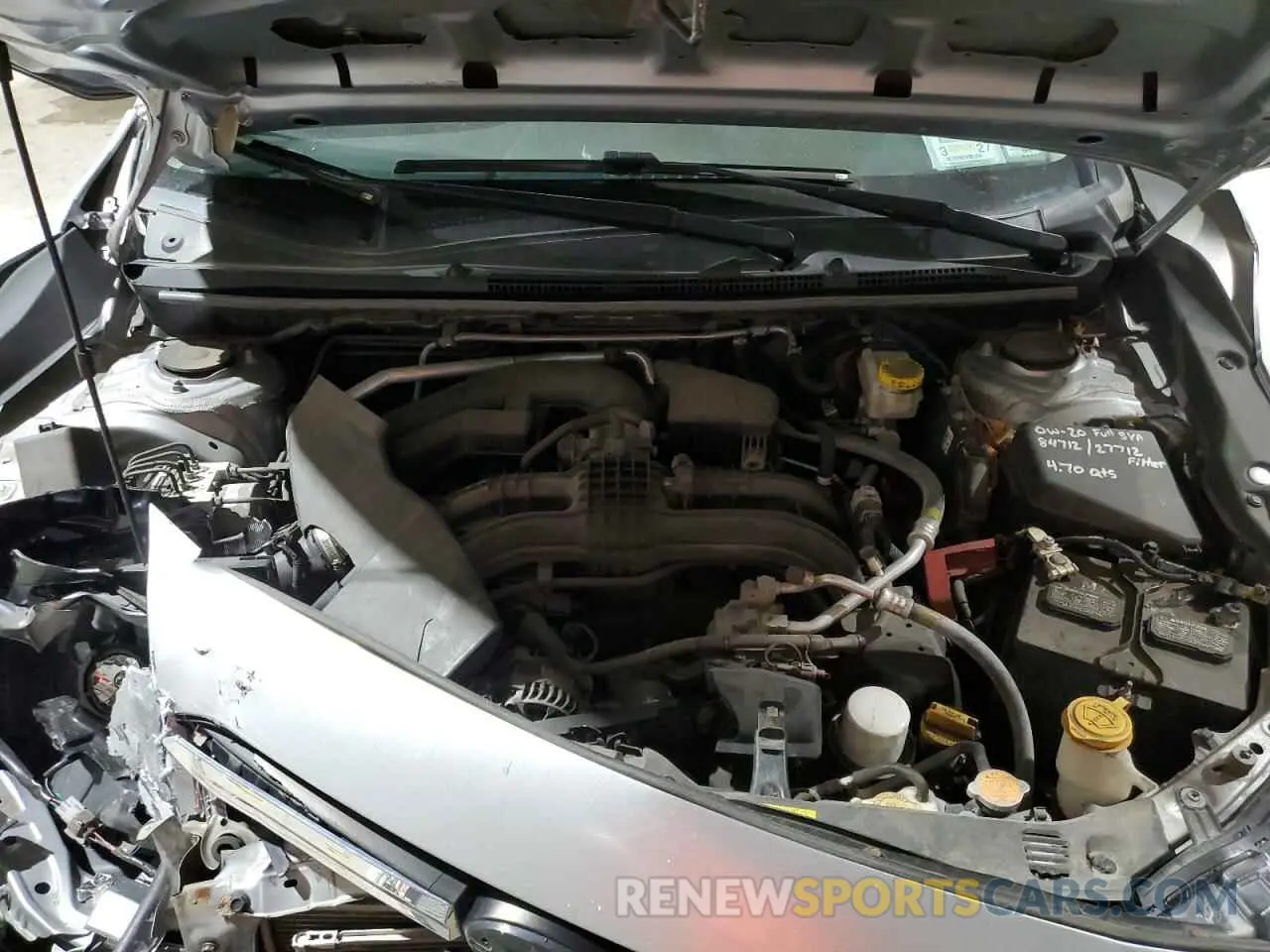 11 fotografías del automóvil dañado 4S3GTAB67L3701862 SUBARU IMPREZA 2020
