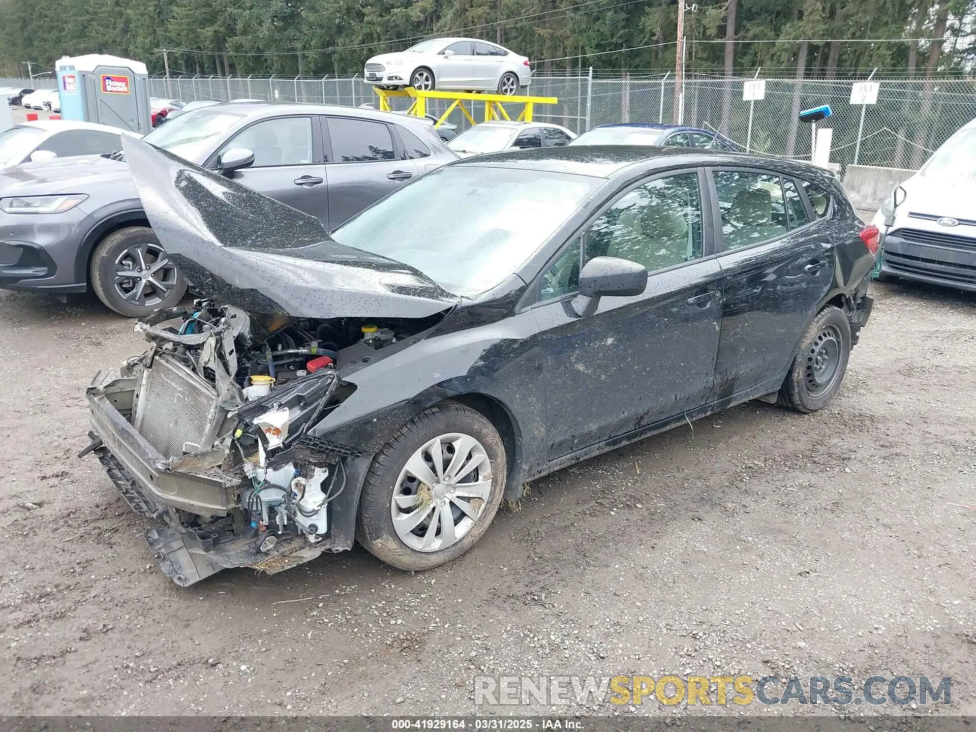 2 fotografías del automóvil dañado 4S3GTAB69L3705816 SUBARU IMPREZA 2020