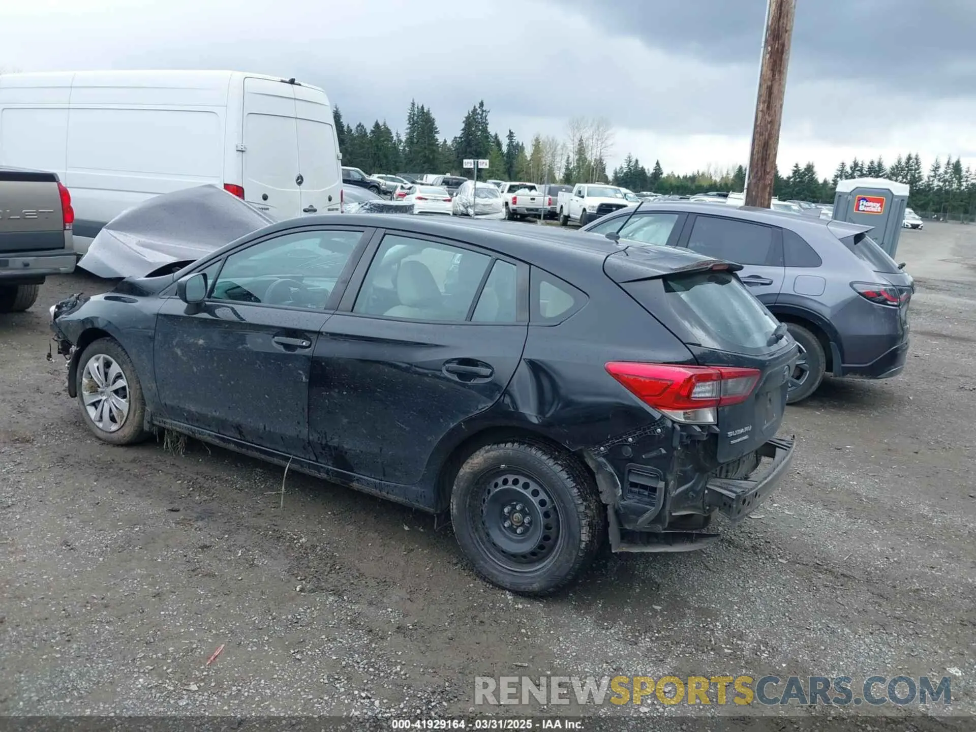 3 fotografías del automóvil dañado 4S3GTAB69L3705816 SUBARU IMPREZA 2020