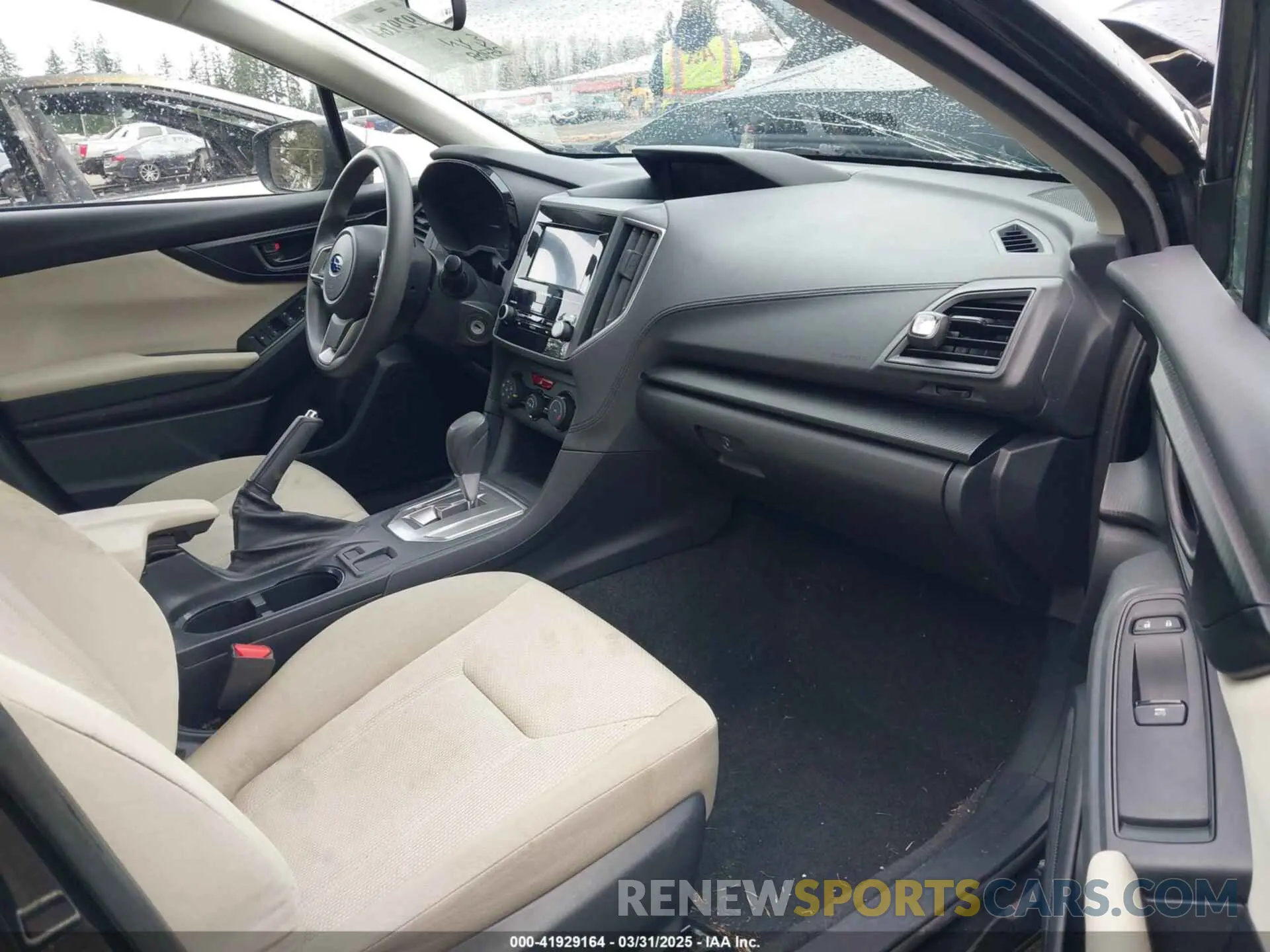 5 fotografías del automóvil dañado 4S3GTAB69L3705816 SUBARU IMPREZA 2020