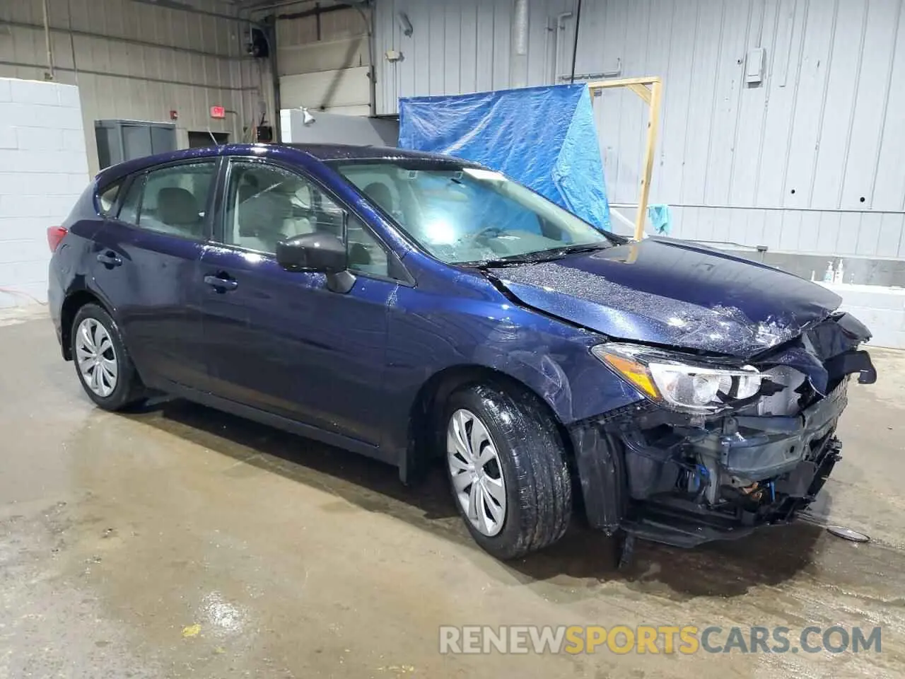 4 fotografías del automóvil dañado 4S3GTAB69L3713365 SUBARU IMPREZA 2020