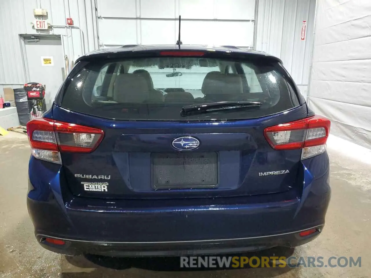 6 fotografías del automóvil dañado 4S3GTAB69L3713365 SUBARU IMPREZA 2020