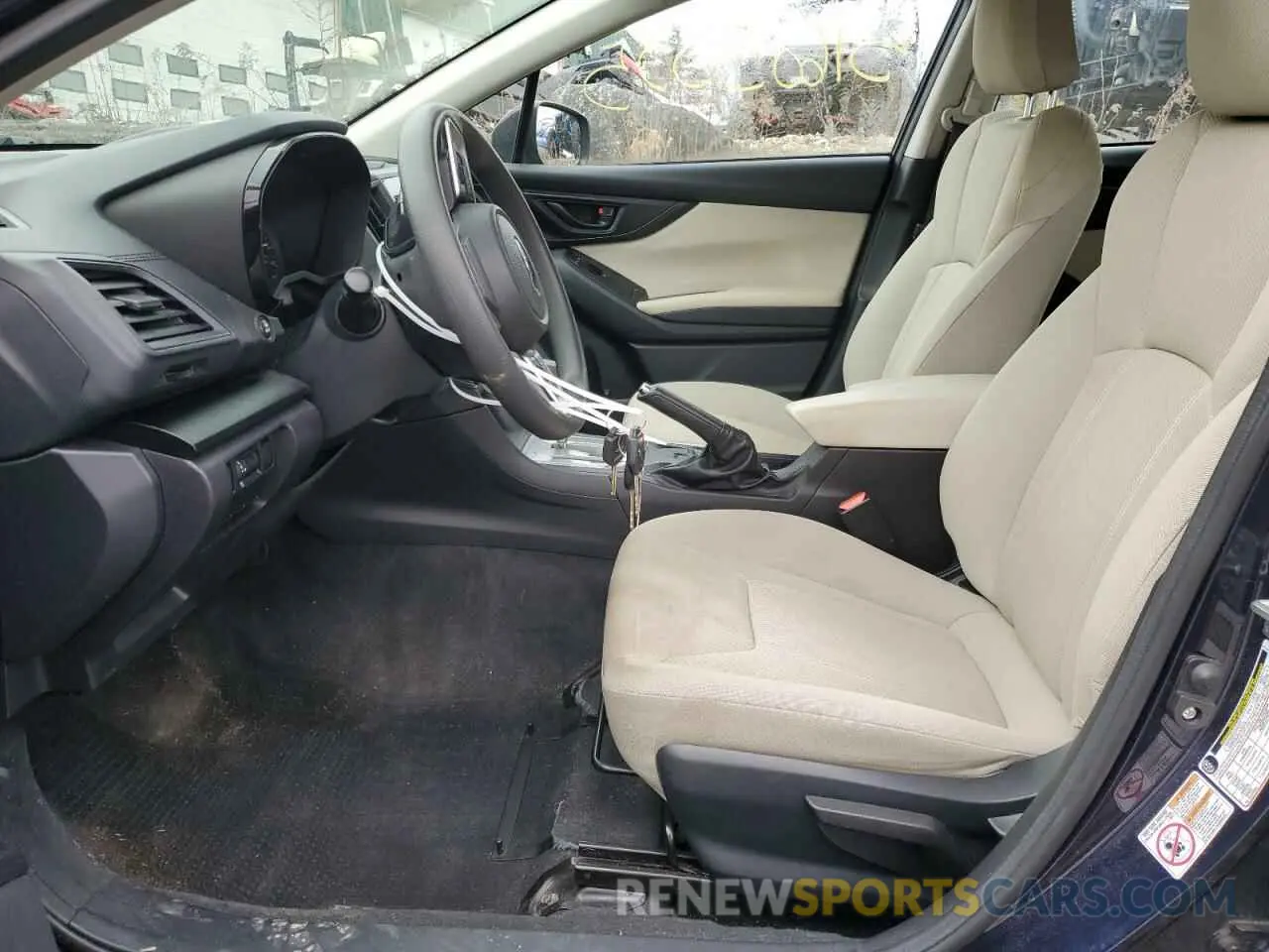 7 fotografías del automóvil dañado 4S3GTAB69L3713365 SUBARU IMPREZA 2020