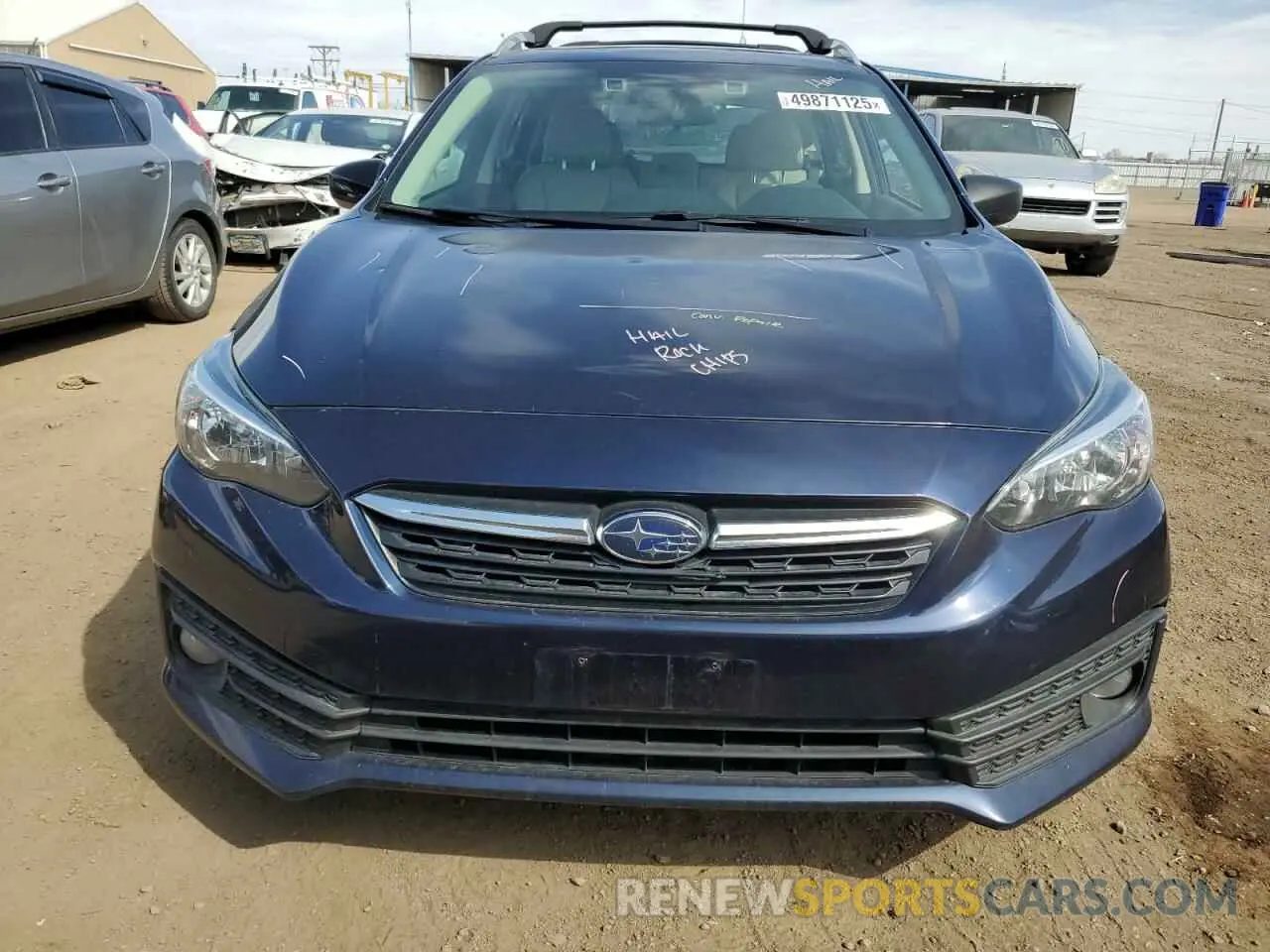 5 fotografías del automóvil dañado 4S3GTAD60L3715289 SUBARU IMPREZA 2020
