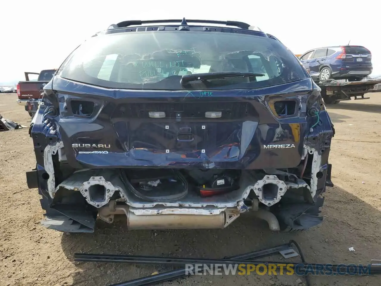 6 fotografías del automóvil dañado 4S3GTAD60L3715289 SUBARU IMPREZA 2020