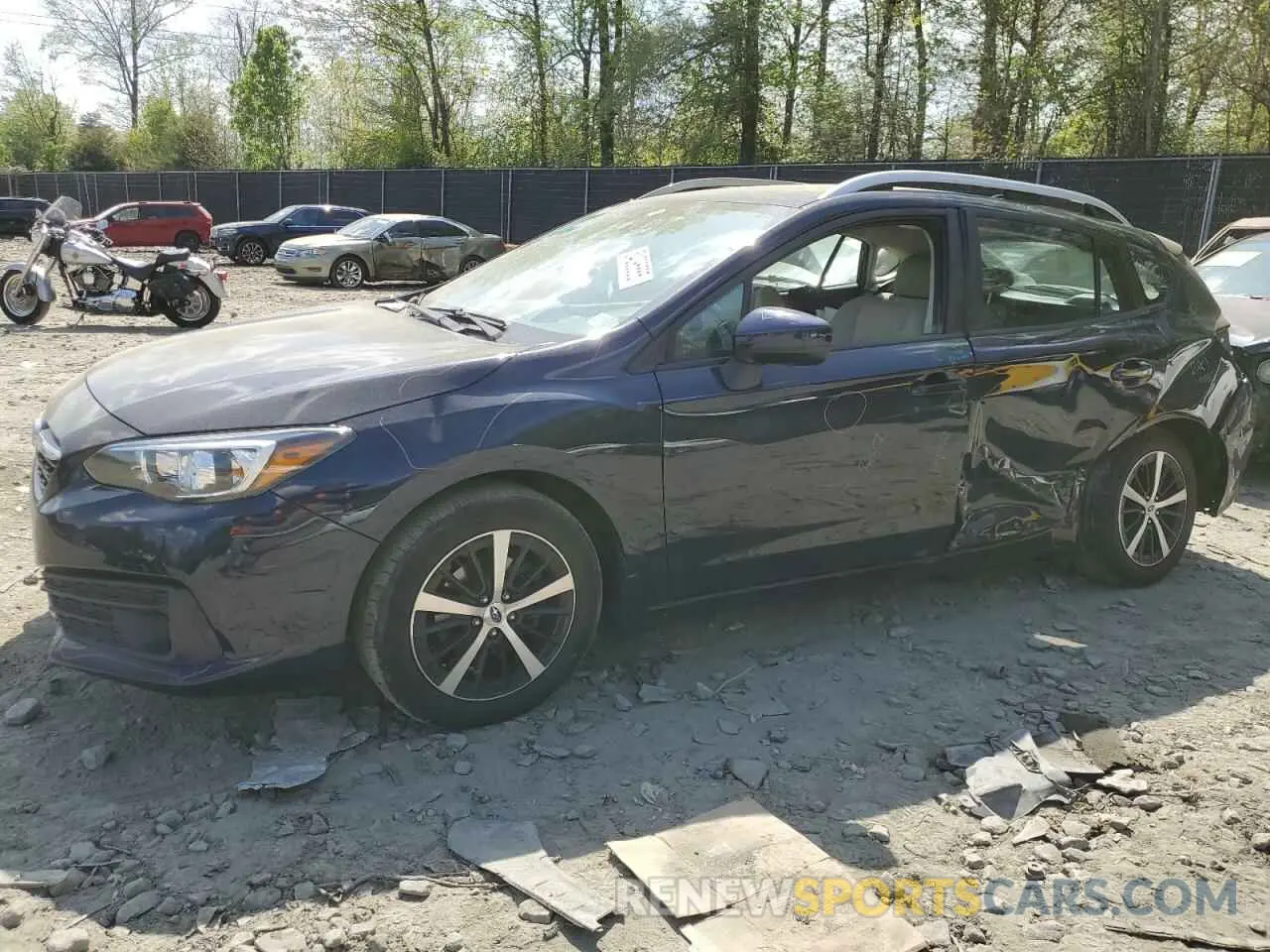 1 fotografías del automóvil dañado 4S3GTAD67L3719761 SUBARU IMPREZA 2020