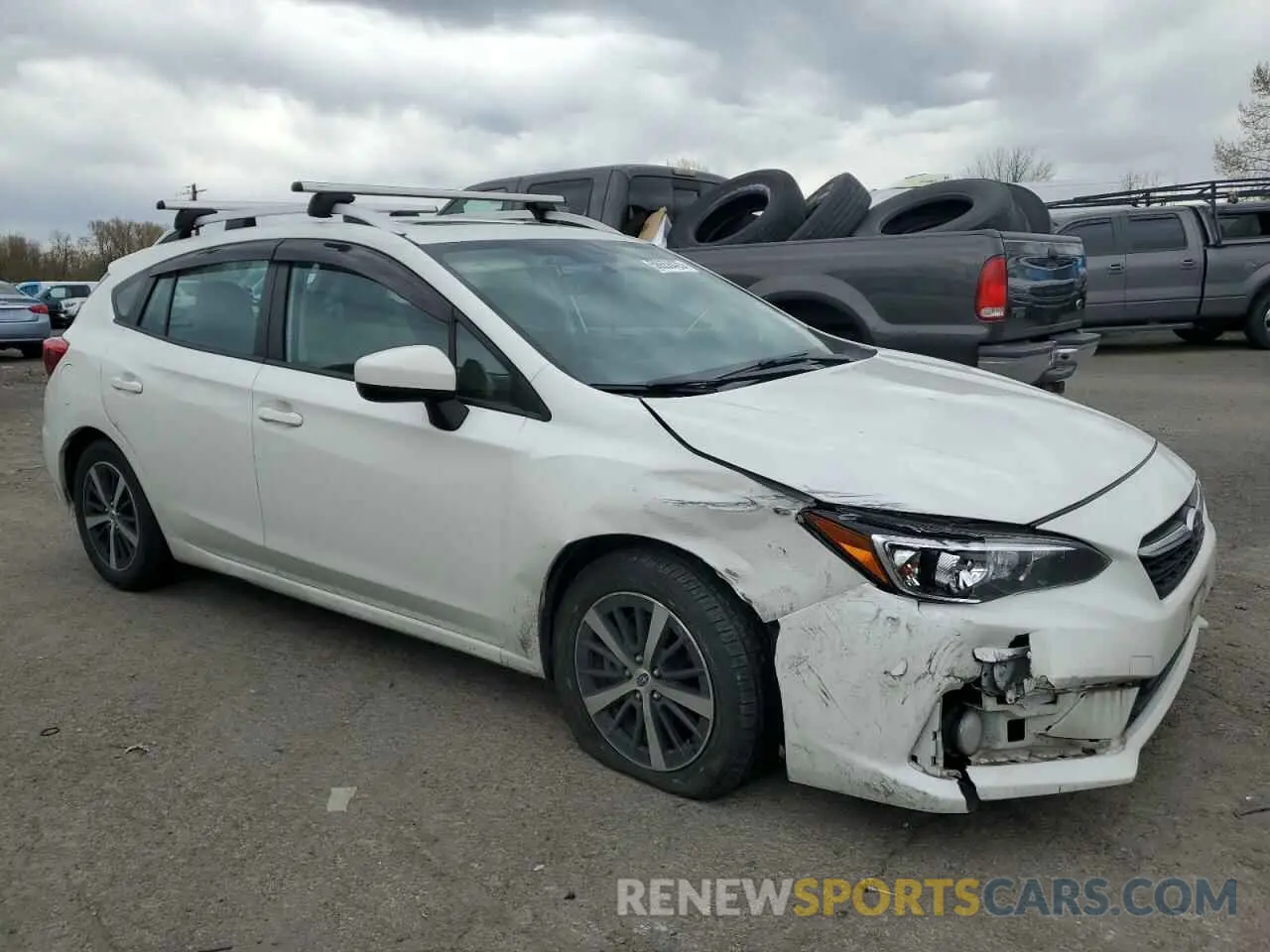 4 fotografías del automóvil dañado 4S3GTAD69L3726436 SUBARU IMPREZA 2020