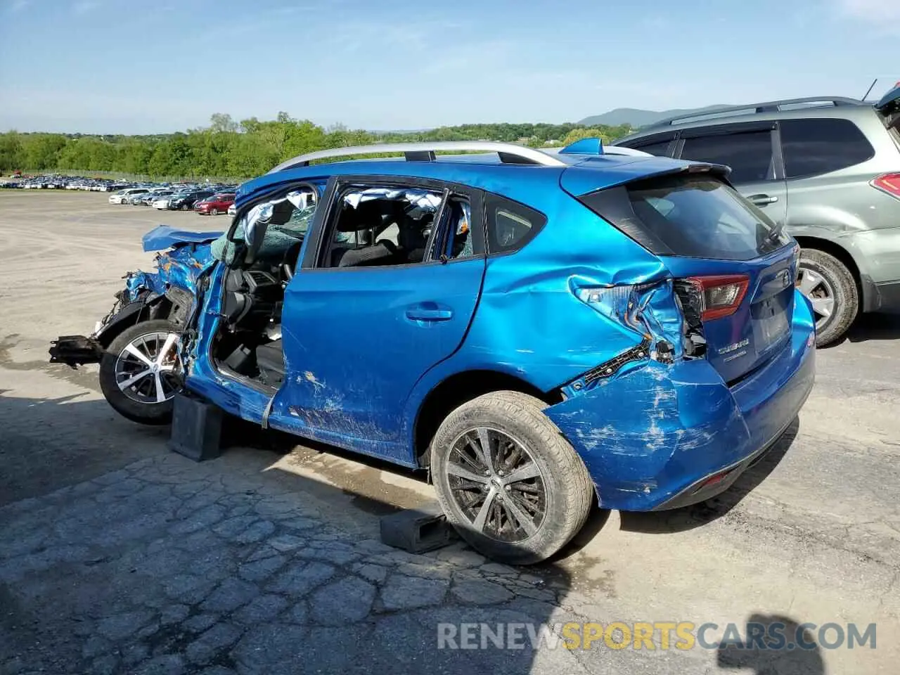 2 fotografías del automóvil dañado 4S3GTAD6XL3709998 SUBARU IMPREZA 2020