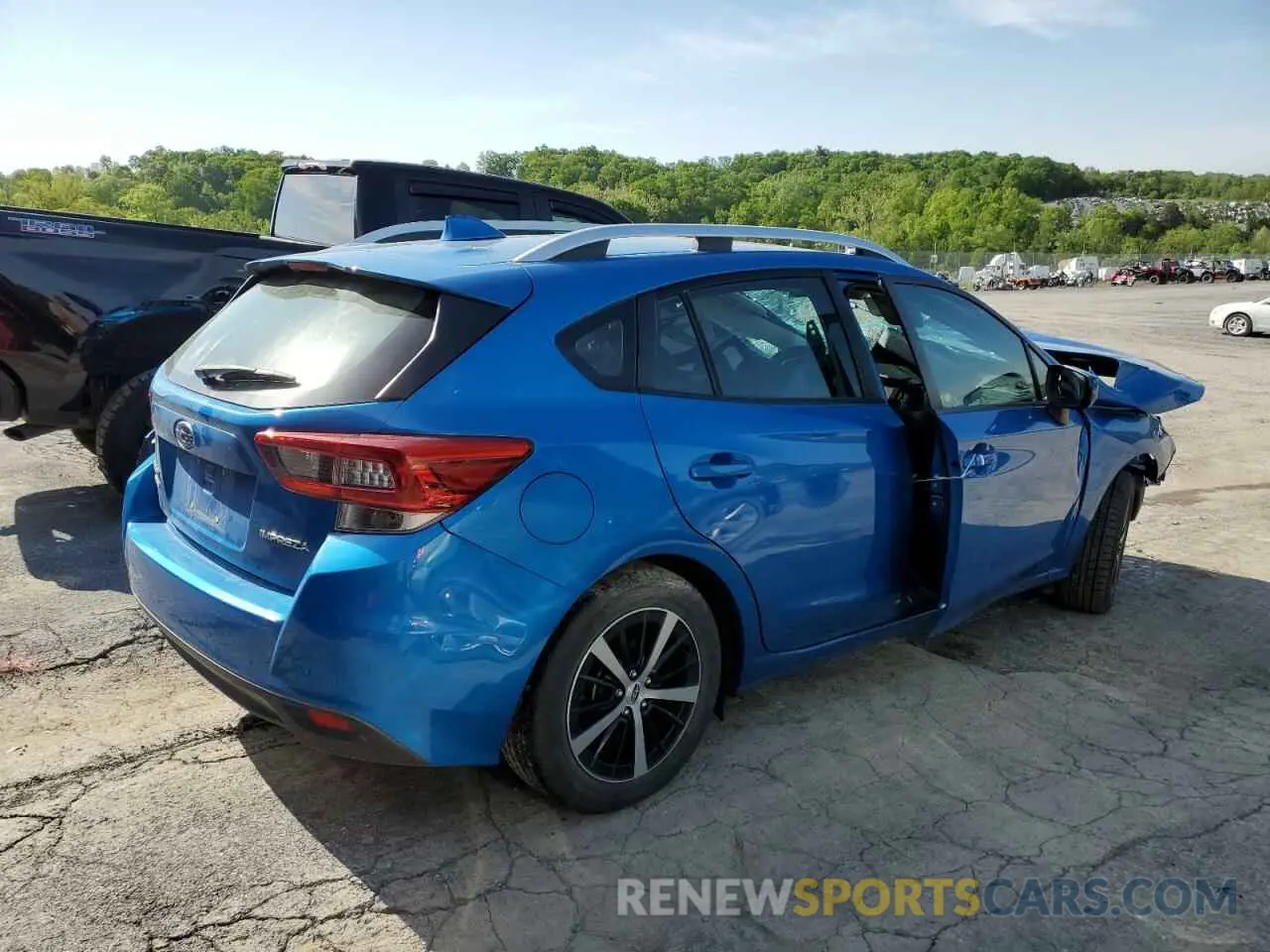 3 fotografías del automóvil dañado 4S3GTAD6XL3709998 SUBARU IMPREZA 2020