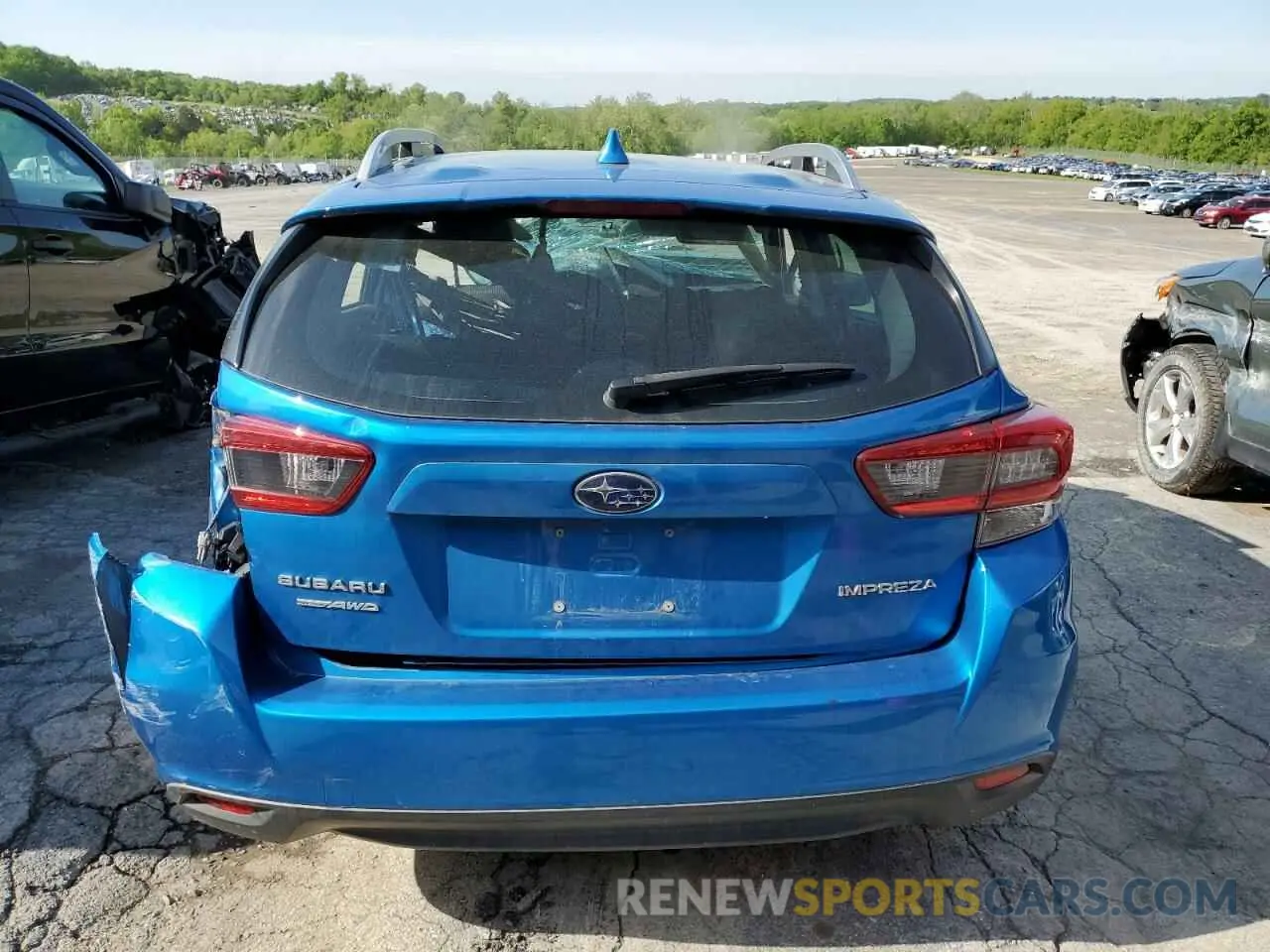 6 fotografías del automóvil dañado 4S3GTAD6XL3709998 SUBARU IMPREZA 2020