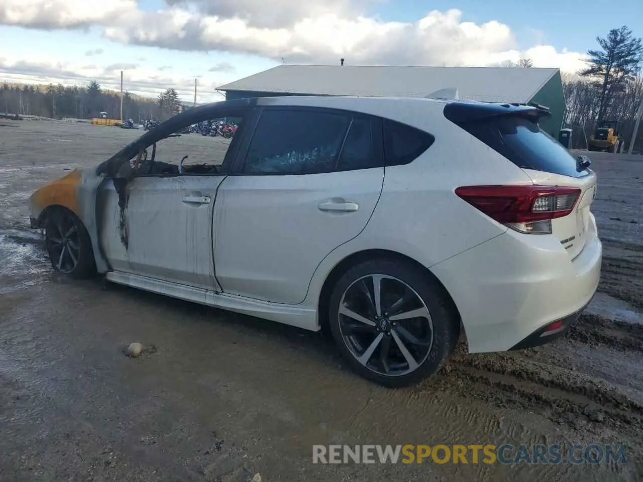 2 fotografías del automóvil dañado 4S3GTAJ61L1733820 SUBARU IMPREZA 2020