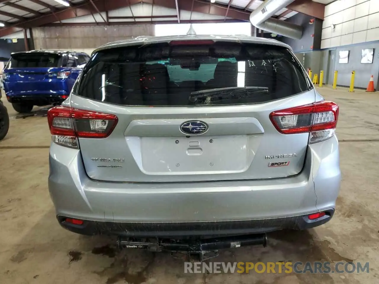 6 fotografías del automóvil dañado 4S3GTAJ67L1711112 SUBARU IMPREZA 2020