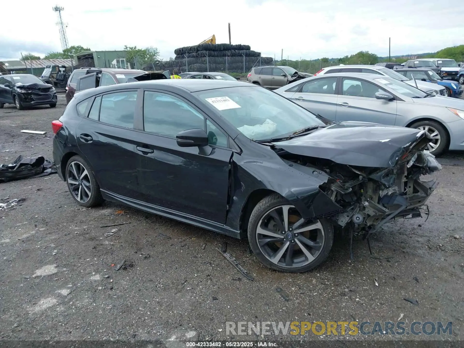 1 fotografías del automóvil dañado 4S3GTAL6XL3710649 SUBARU IMPREZA 2020