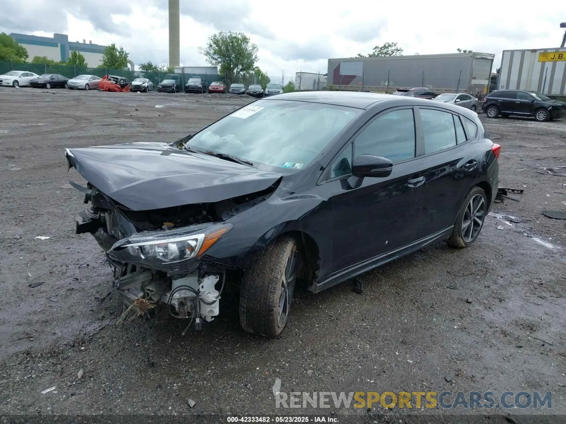 2 fotografías del automóvil dañado 4S3GTAL6XL3710649 SUBARU IMPREZA 2020