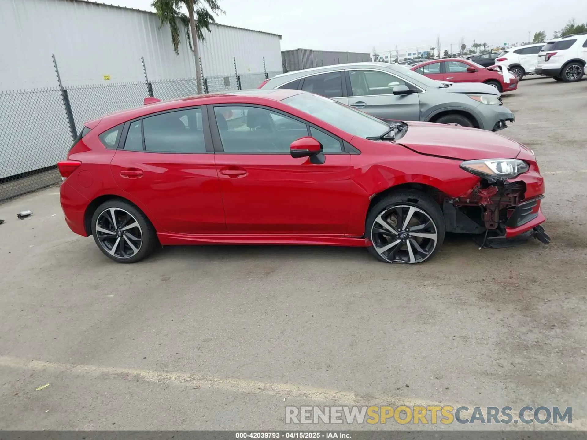 13 fotografías del automóvil dañado 4S3GTAM64L3706644 SUBARU IMPREZA 2020