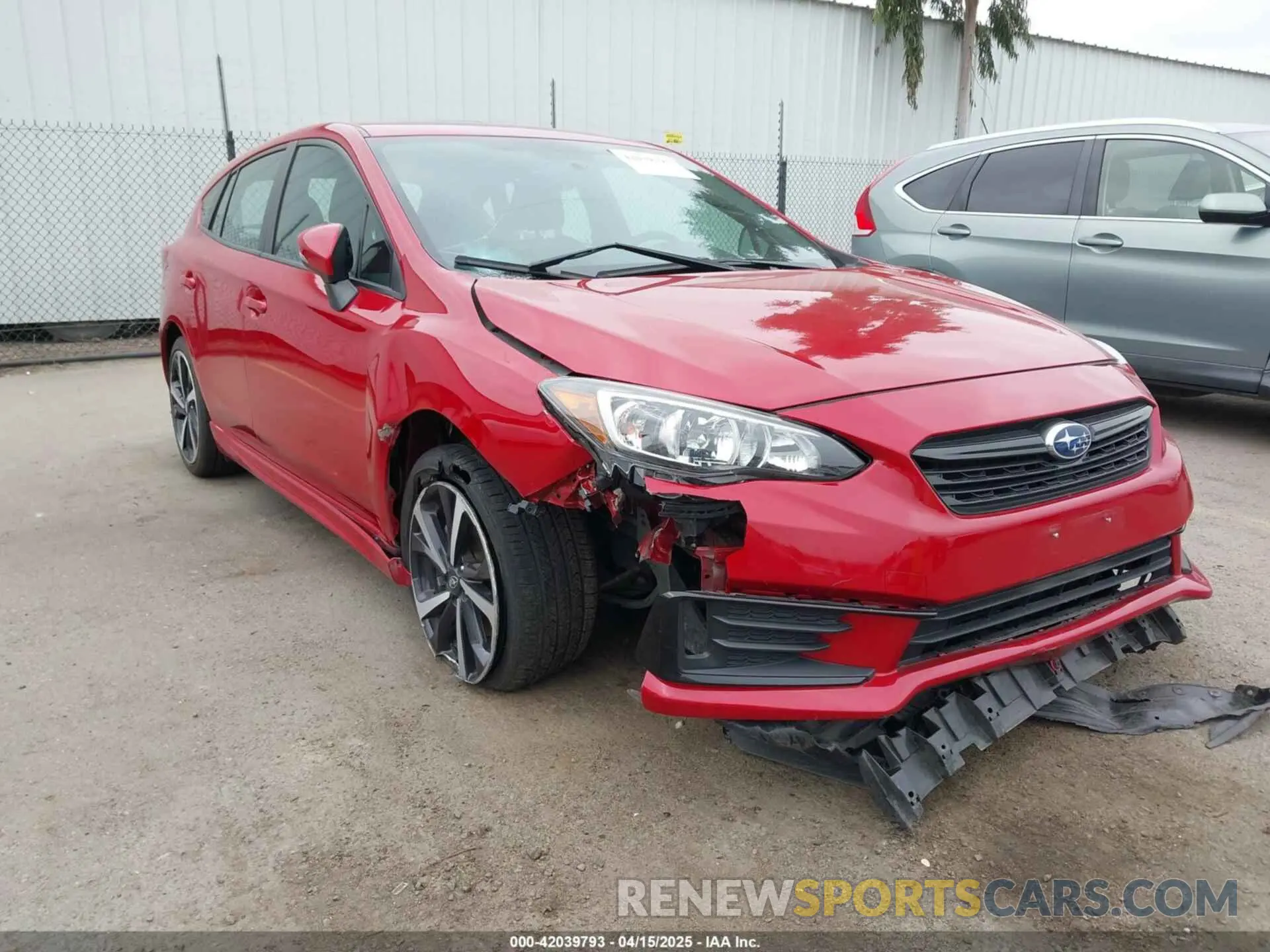 6 fotografías del automóvil dañado 4S3GTAM64L3706644 SUBARU IMPREZA 2020