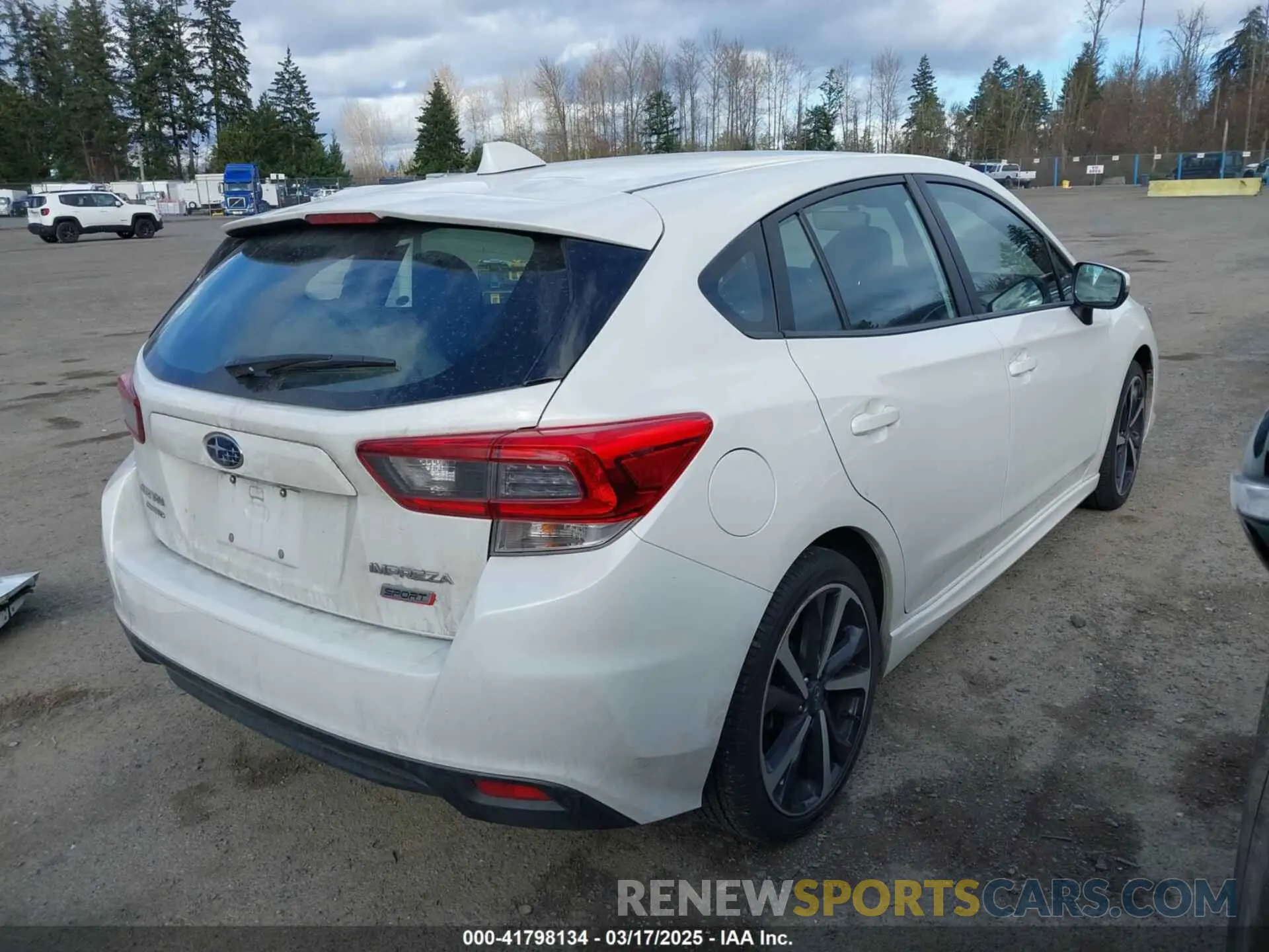 4 fotografías del automóvil dañado 4S3GTAM69L3730177 SUBARU IMPREZA 2020