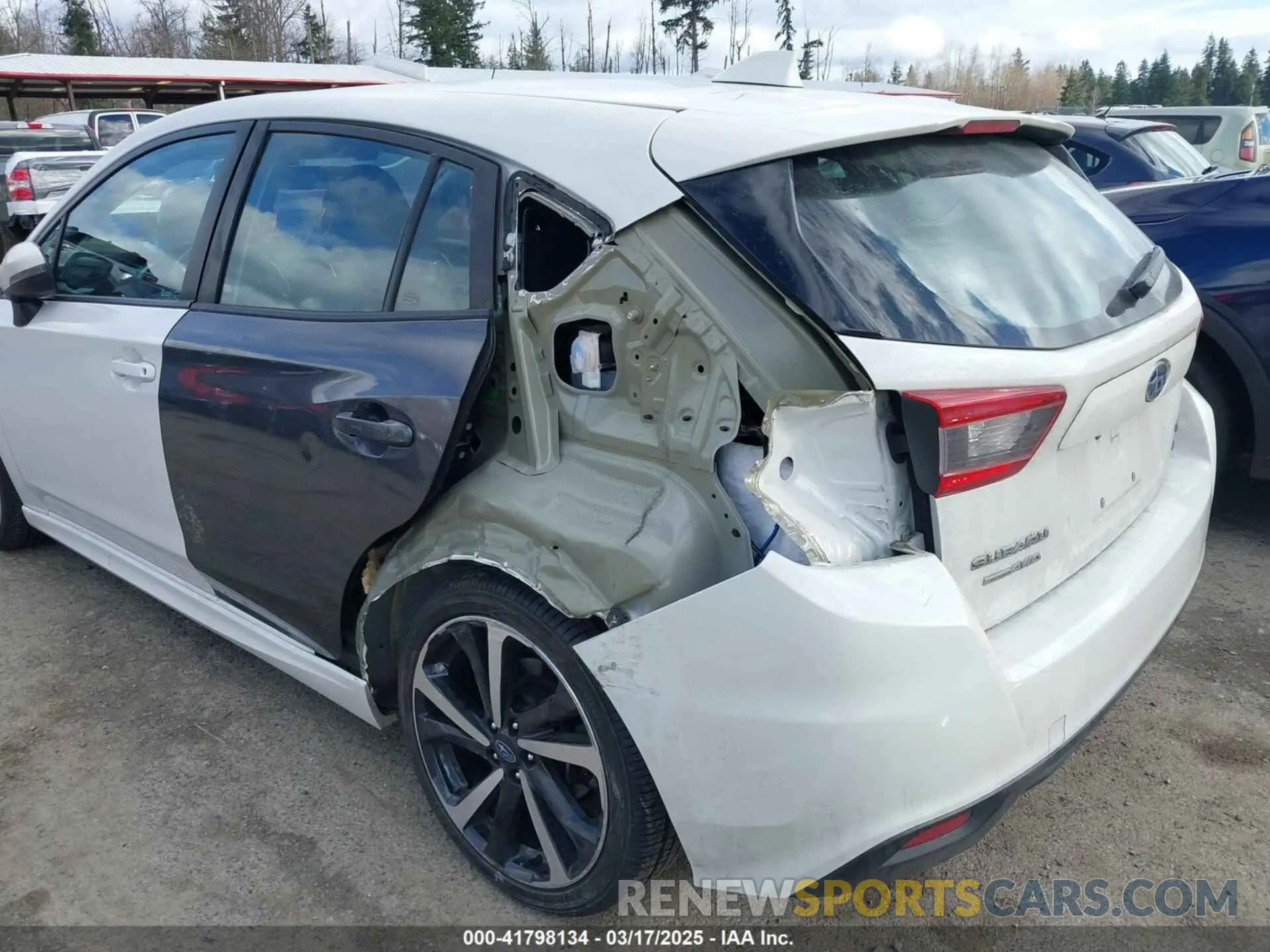 6 fotografías del automóvil dañado 4S3GTAM69L3730177 SUBARU IMPREZA 2020