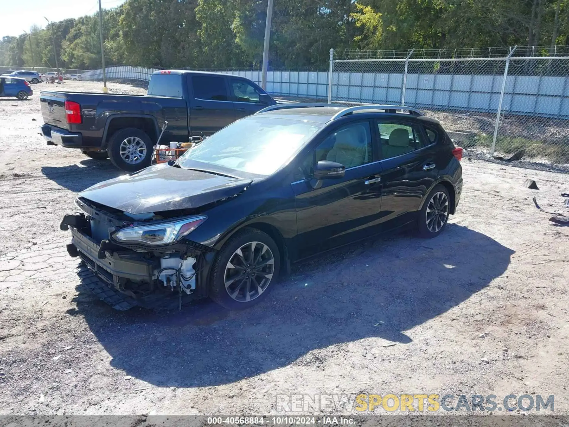 2 fotografías del automóvil dañado 4S3GTAU62L3702687 SUBARU IMPREZA 2020