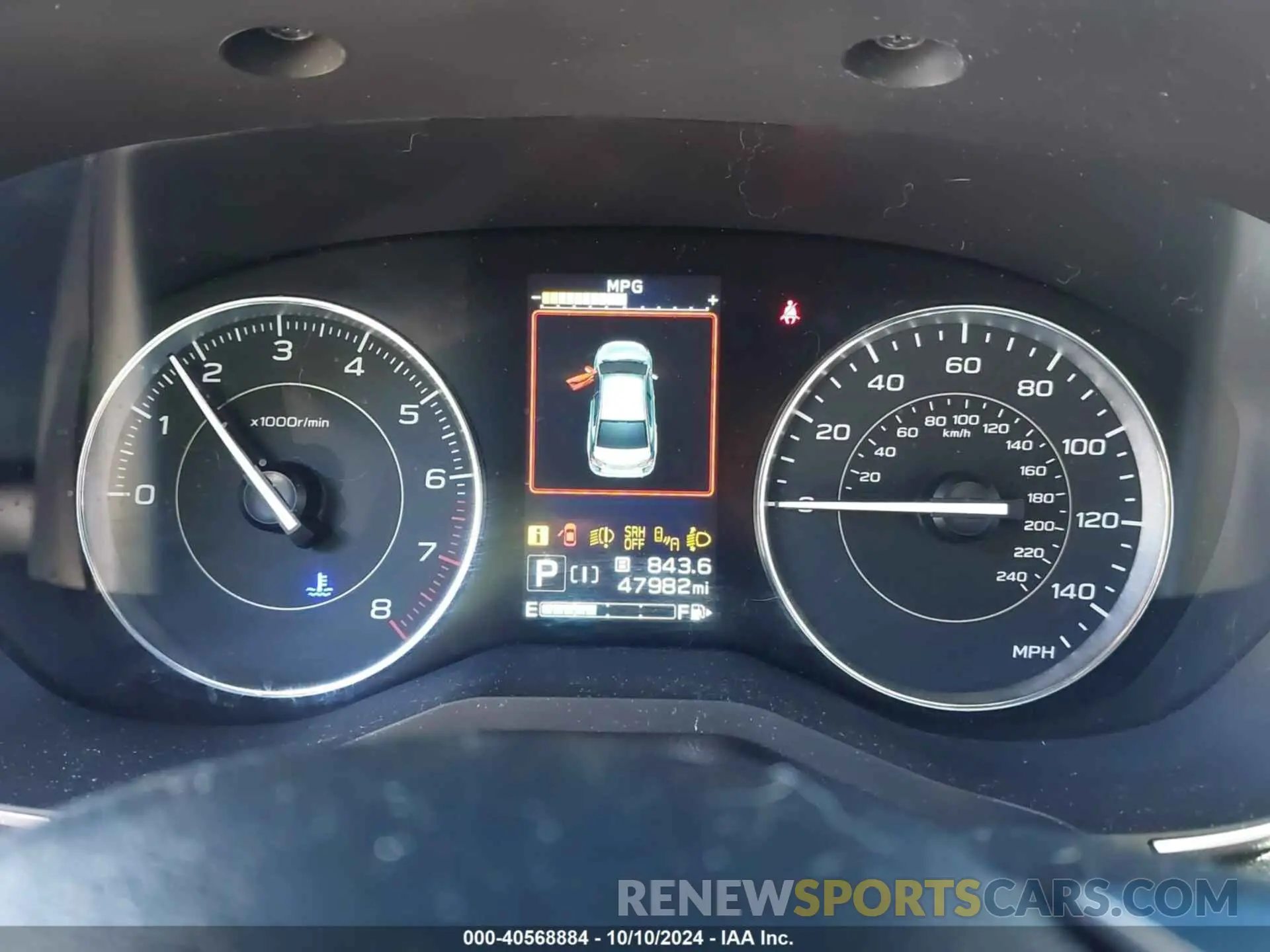 7 fotografías del automóvil dañado 4S3GTAU62L3702687 SUBARU IMPREZA 2020