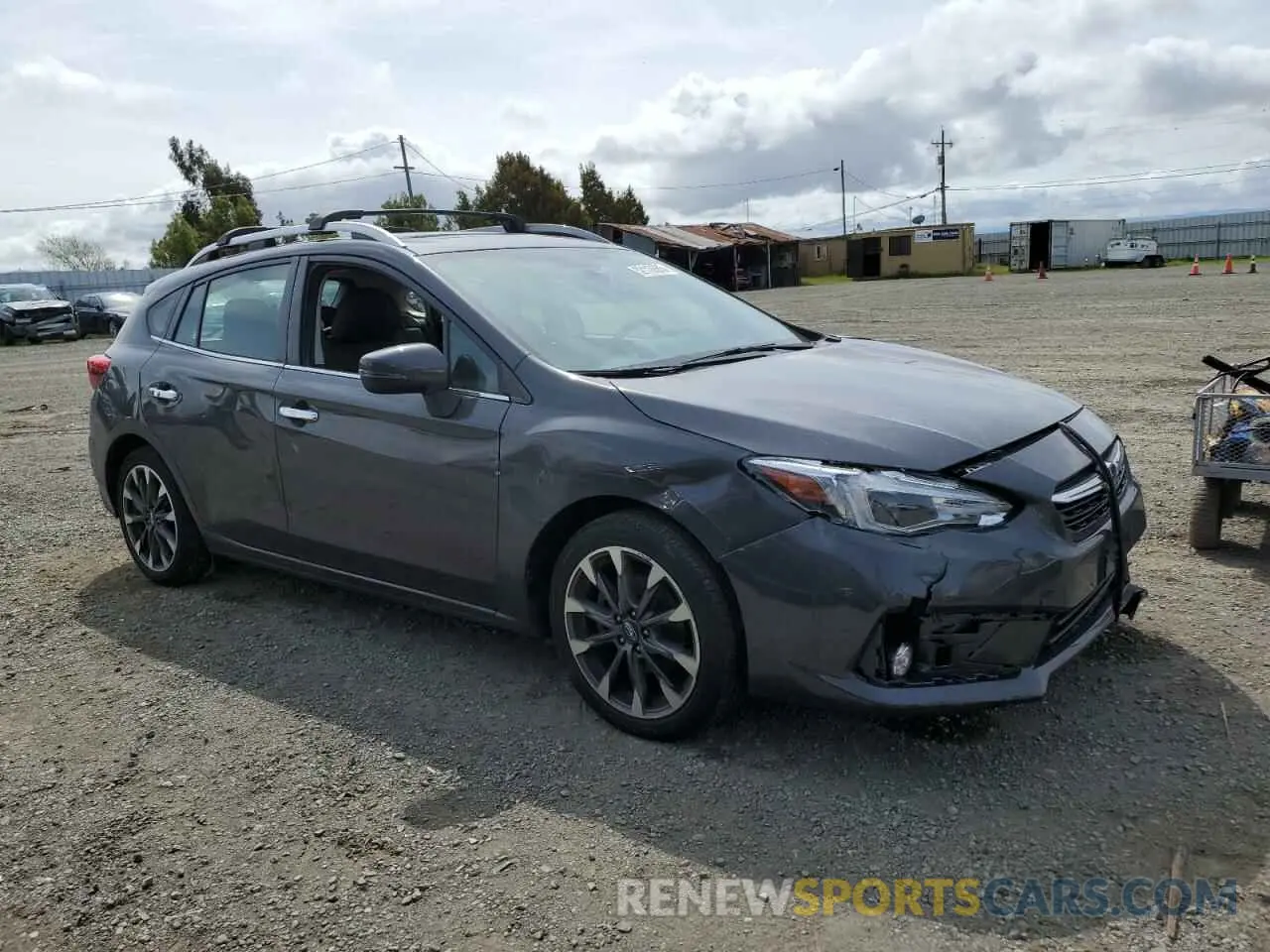 4 fotografías del automóvil dañado 4S3GTAU6XL3709726 SUBARU IMPREZA 2020