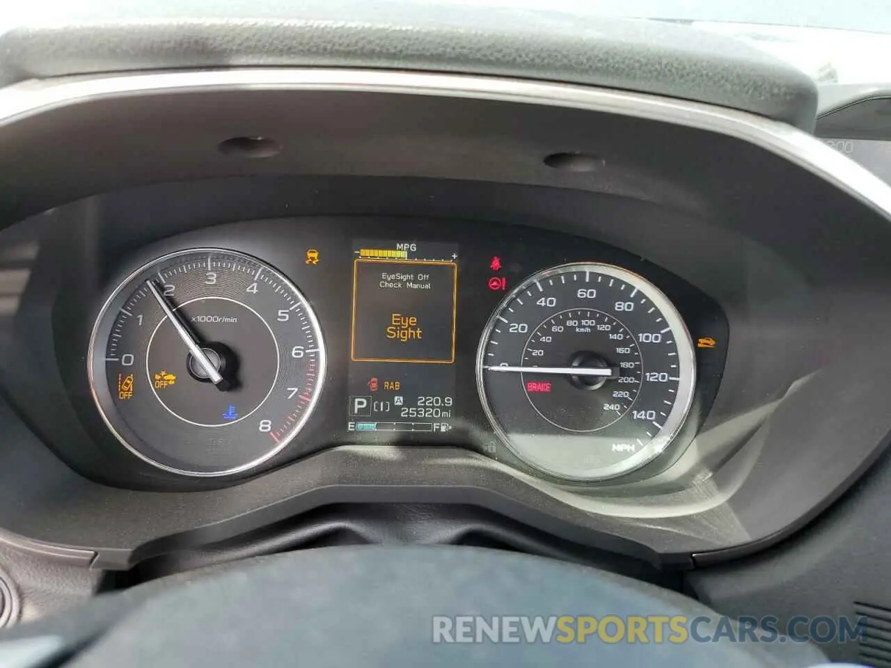 9 fotografías del automóvil dañado 4S3GTAU6XL3709726 SUBARU IMPREZA 2020