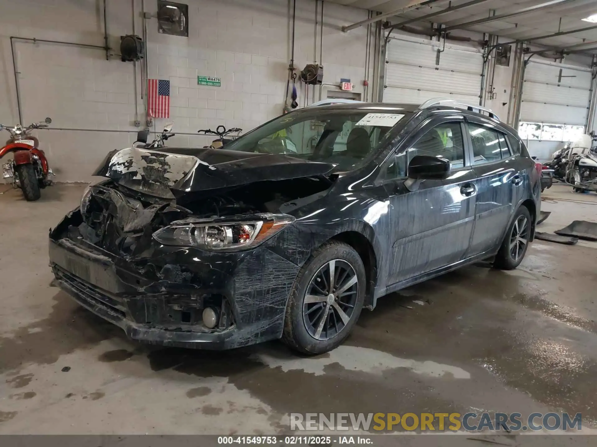 2 fotografías del automóvil dañado 4S3GTAV62L3706771 SUBARU IMPREZA 2020