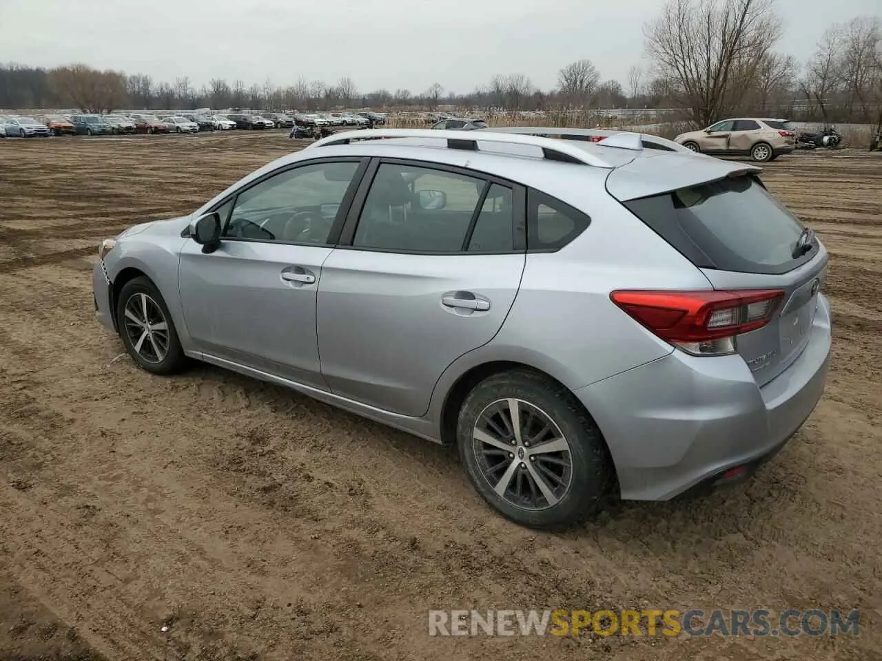2 fotografías del automóvil dañado 4S3GTAV64L3735527 SUBARU IMPREZA 2020