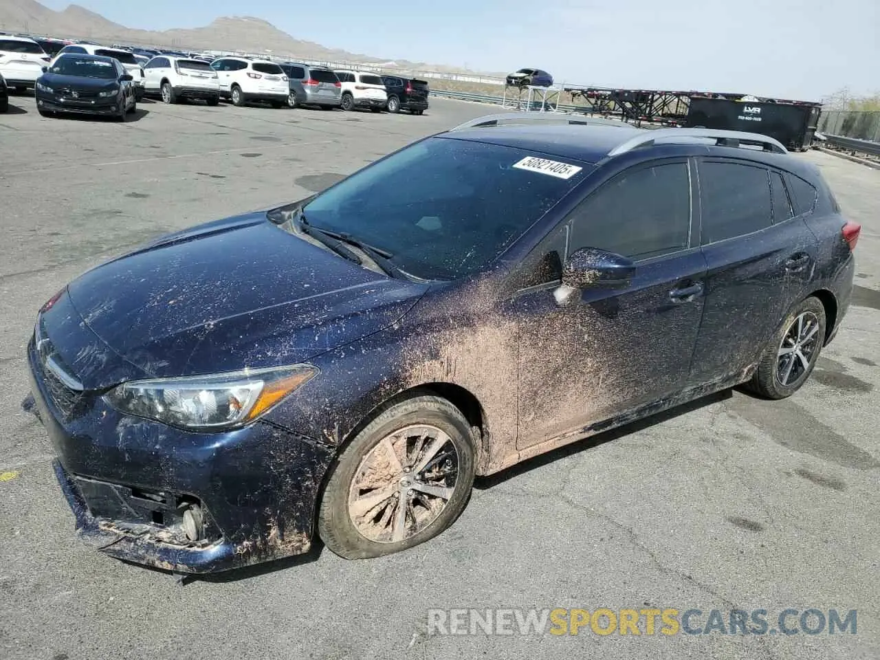 1 fotografías del automóvil dañado 4S3GTAV6XL3726525 SUBARU IMPREZA 2020