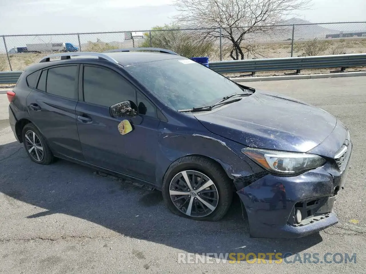 4 fotografías del automóvil dañado 4S3GTAV6XL3726525 SUBARU IMPREZA 2020