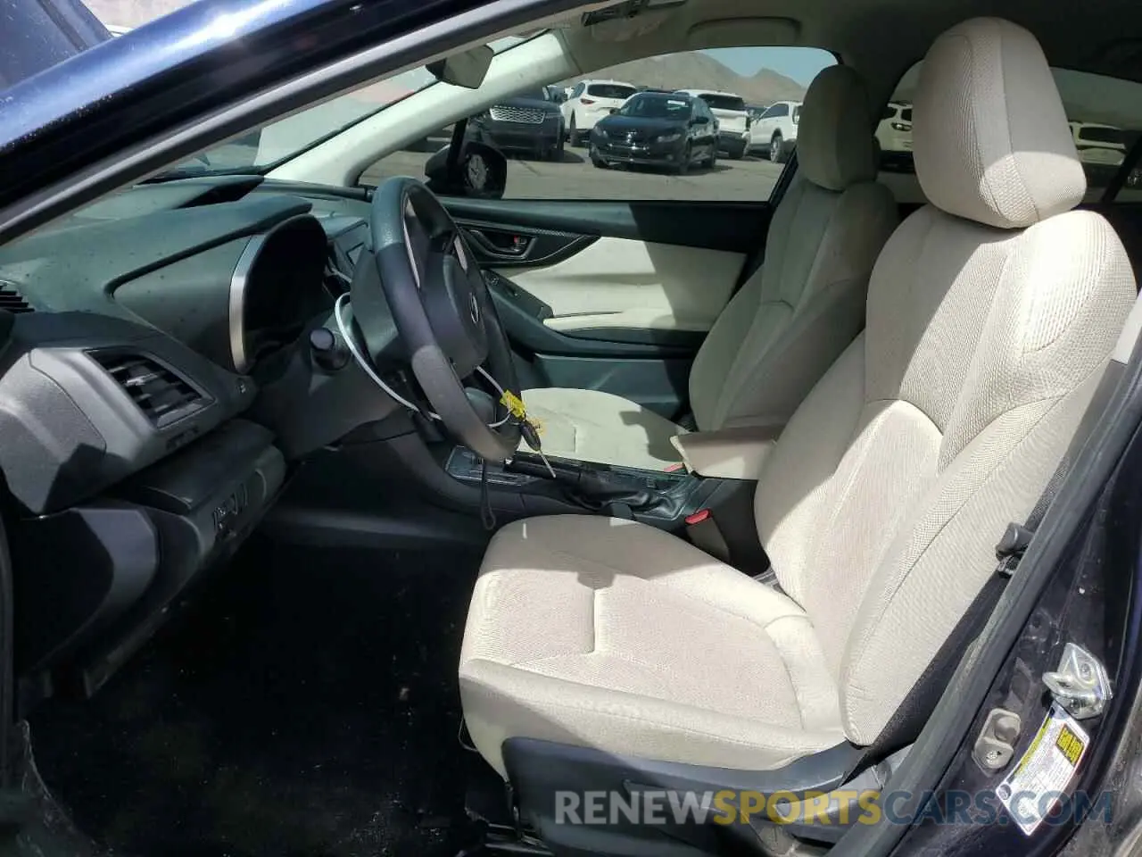 7 fotografías del automóvil dañado 4S3GTAV6XL3726525 SUBARU IMPREZA 2020