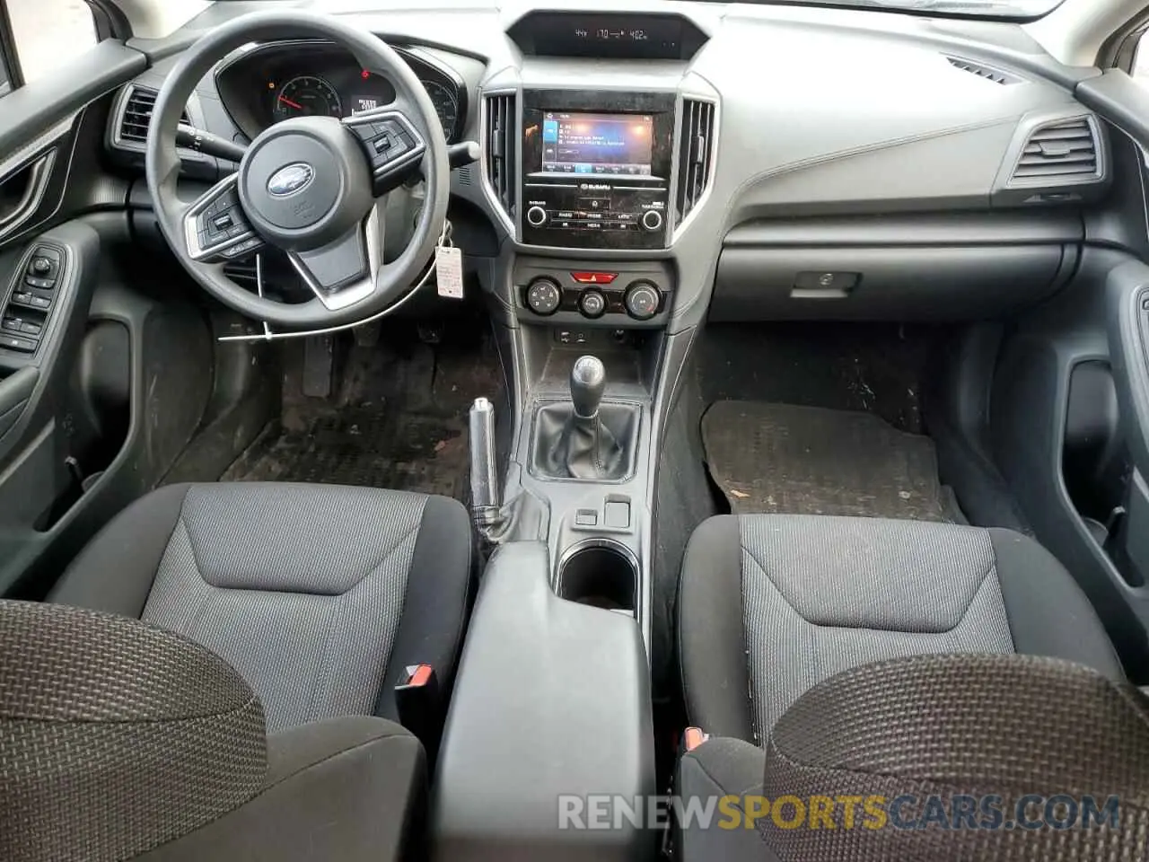 8 fotografías del automóvil dañado 4S3GKAA60M1606108 SUBARU IMPREZA 2021