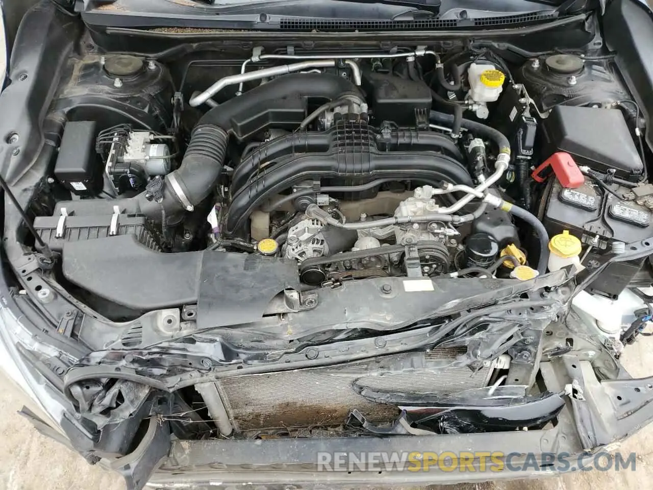12 fotografías del automóvil dañado 4S3GKAB66M3601076 SUBARU IMPREZA 2021