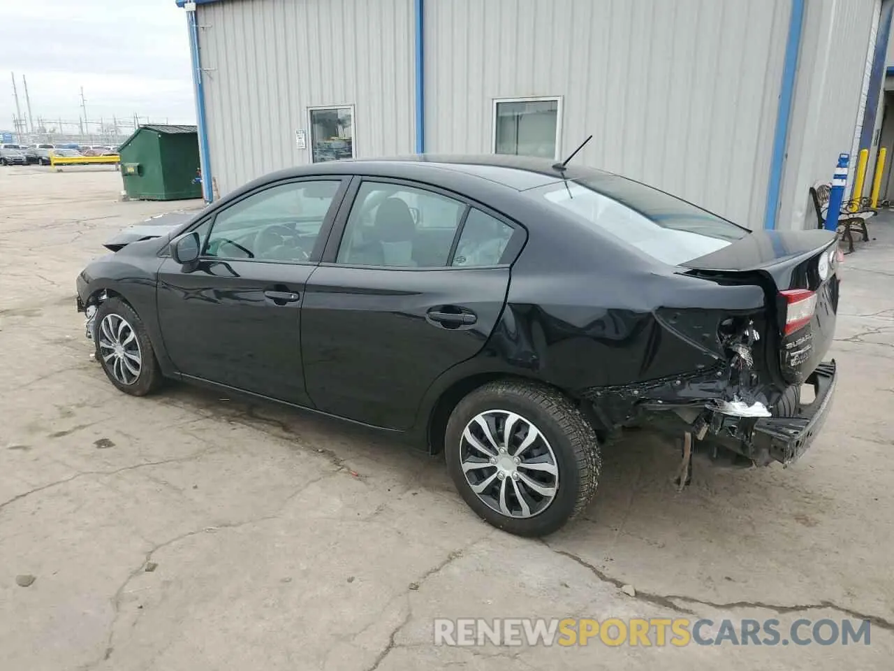 2 fotografías del automóvil dañado 4S3GKAB66M3601076 SUBARU IMPREZA 2021