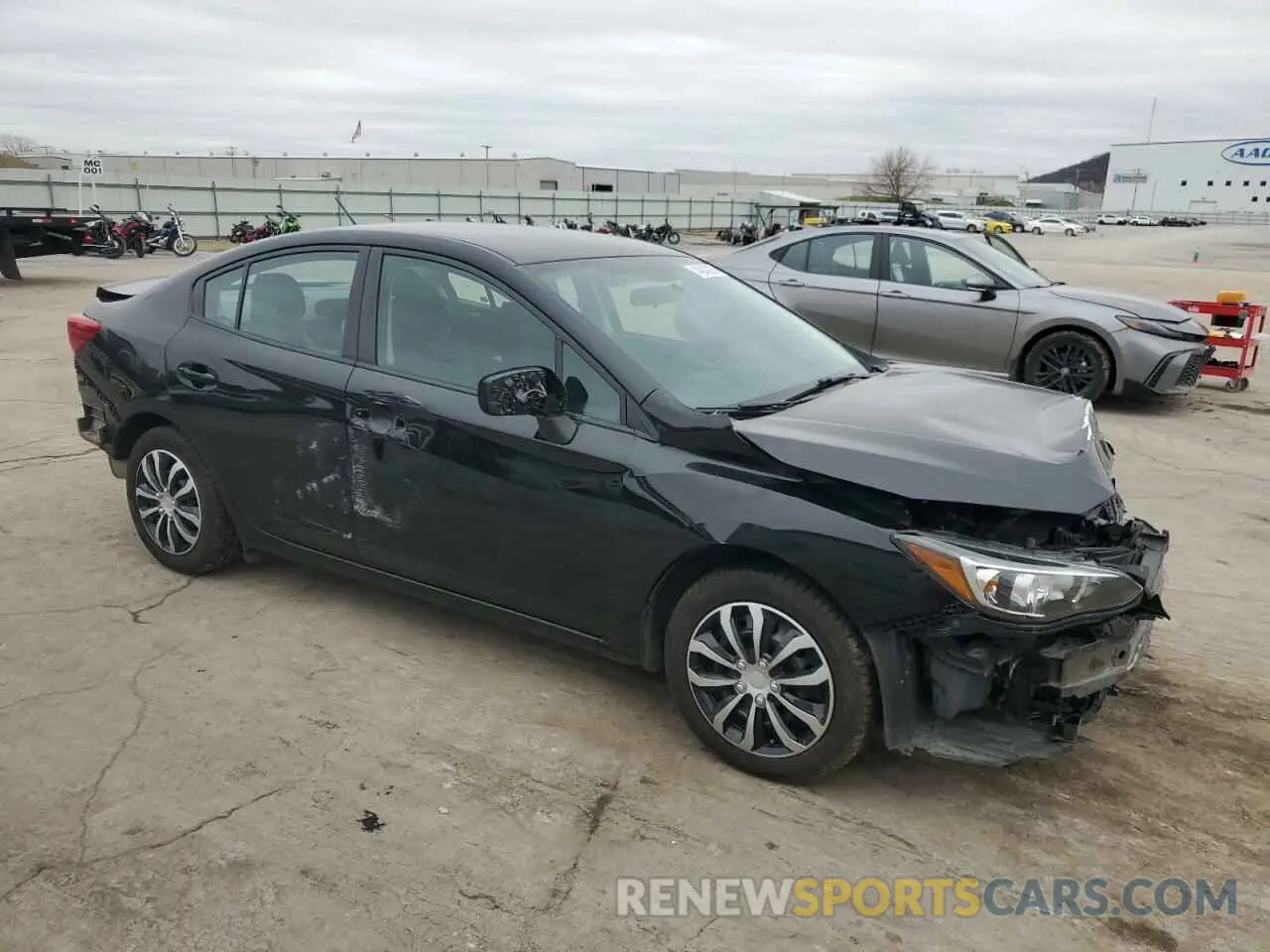 4 fotografías del automóvil dañado 4S3GKAB66M3601076 SUBARU IMPREZA 2021