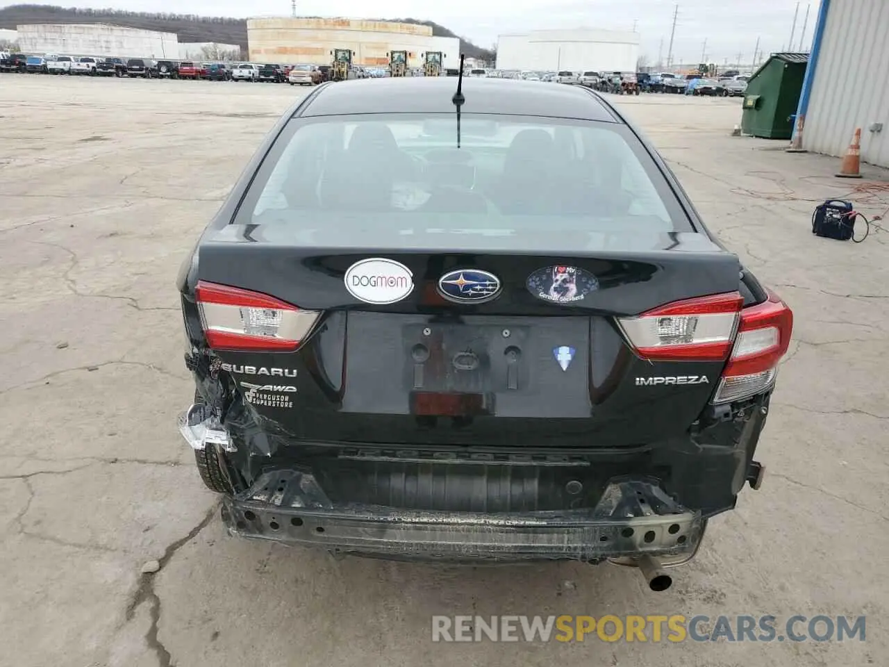 6 fotografías del automóvil dañado 4S3GKAB66M3601076 SUBARU IMPREZA 2021