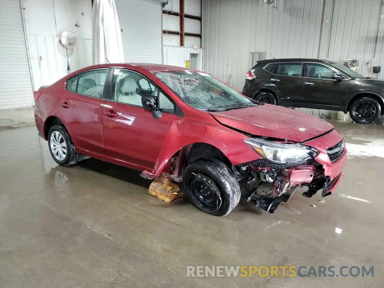 4 fotografías del automóvil dañado 4S3GKAB66M3606018 SUBARU IMPREZA 2021