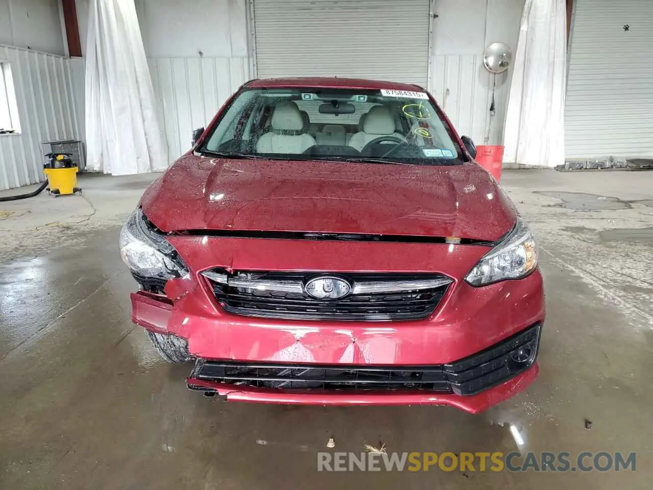 5 fotografías del automóvil dañado 4S3GKAB66M3606018 SUBARU IMPREZA 2021