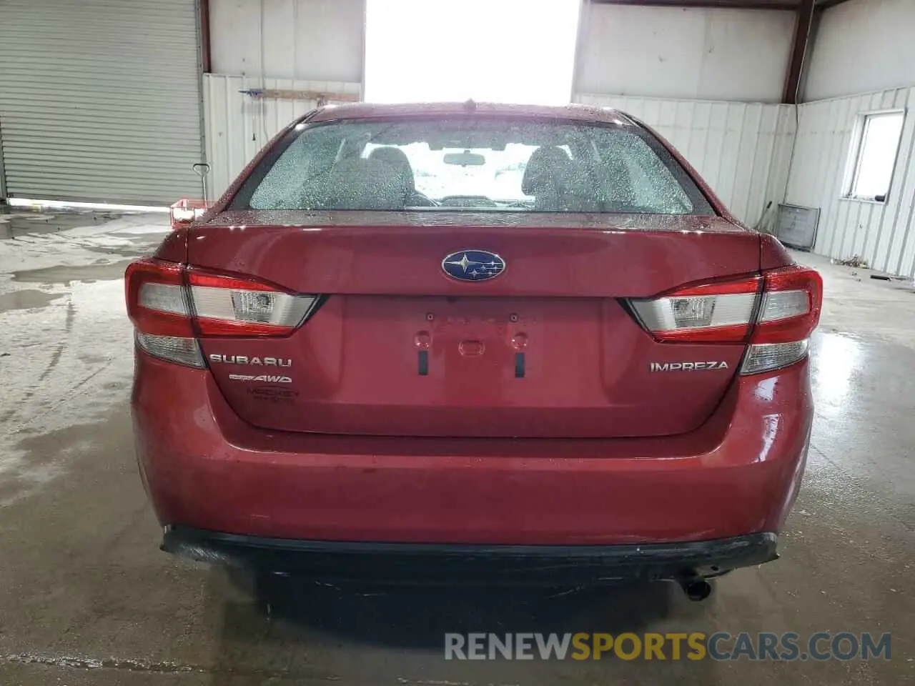 6 fotografías del automóvil dañado 4S3GKAB66M3606018 SUBARU IMPREZA 2021