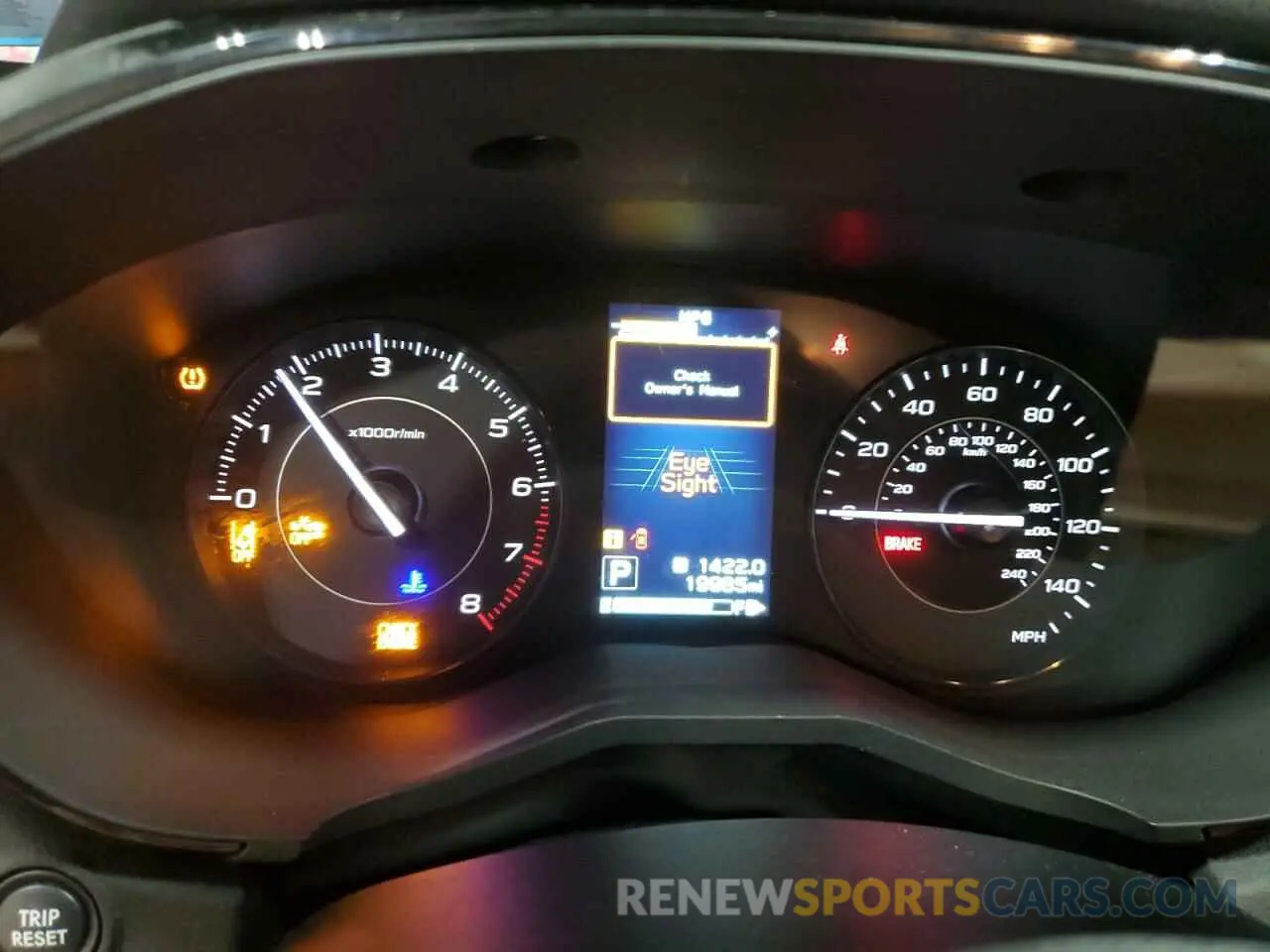 9 fotografías del automóvil dañado 4S3GKAB66M3606018 SUBARU IMPREZA 2021