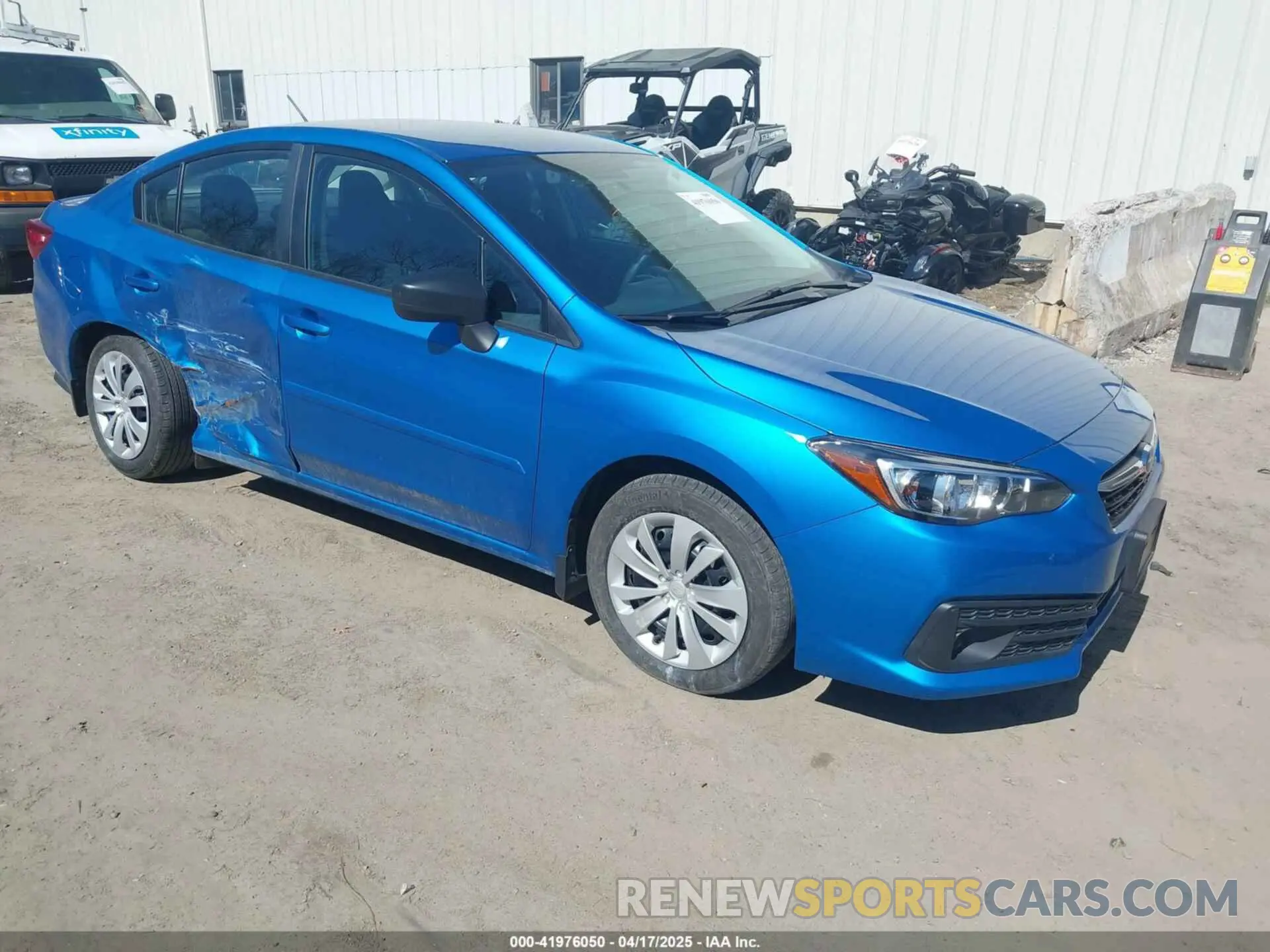 1 fotografías del automóvil dañado 4S3GKAB67M3606495 SUBARU IMPREZA 2021