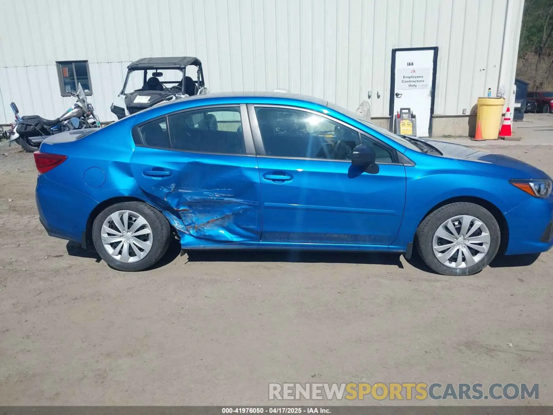 13 fotografías del automóvil dañado 4S3GKAB67M3606495 SUBARU IMPREZA 2021