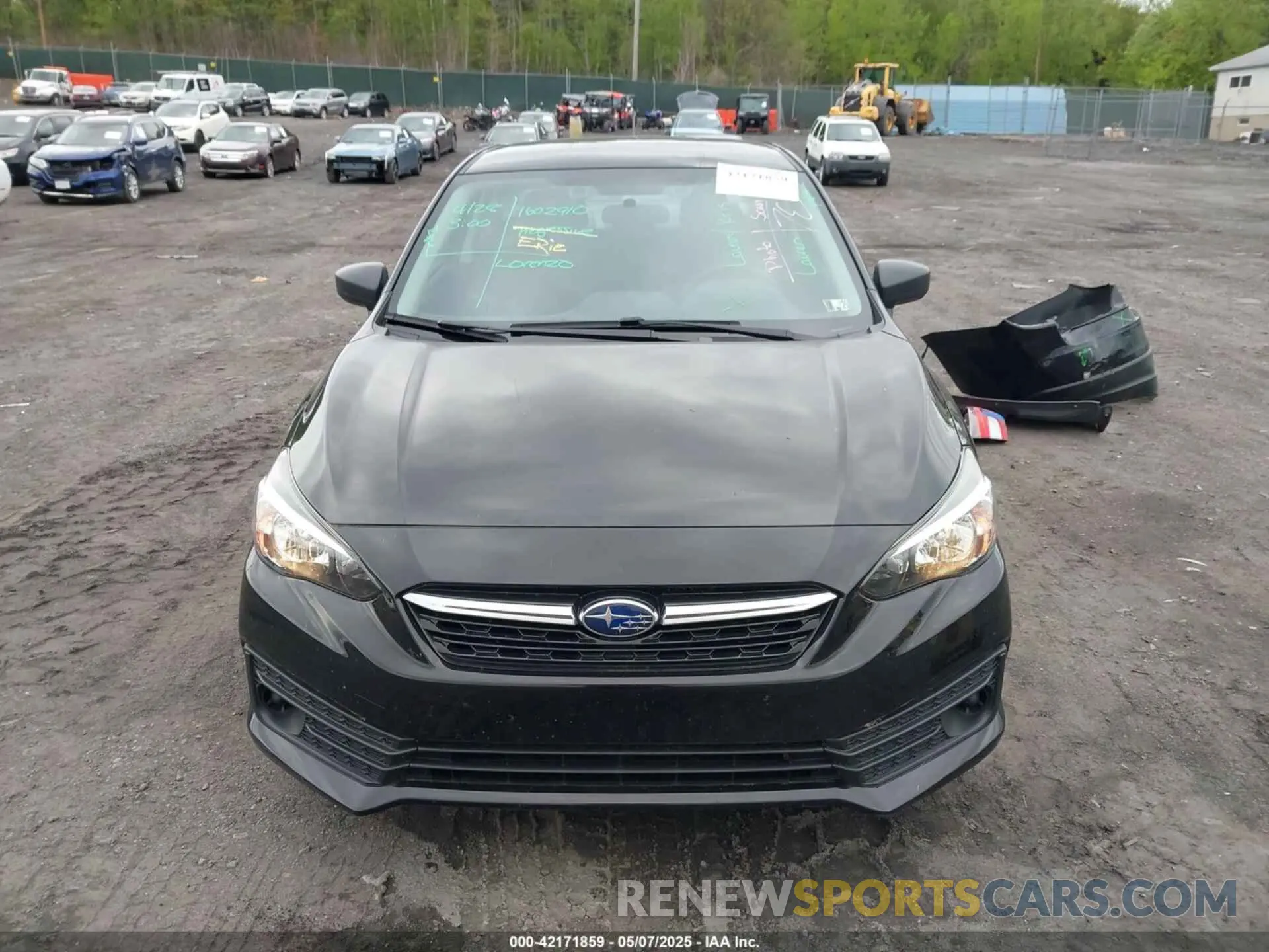 12 fotografías del automóvil dañado 4S3GKAB68M3601483 SUBARU IMPREZA 2021