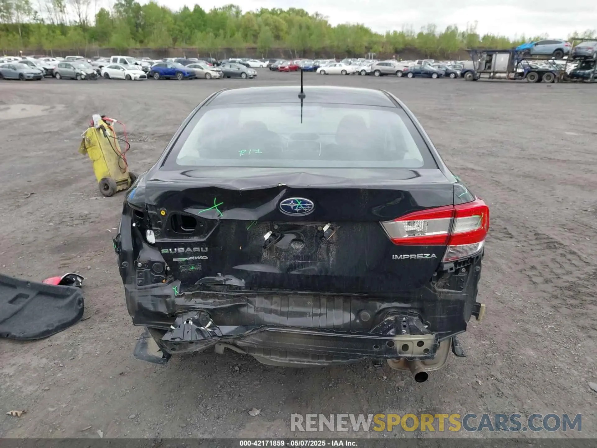 16 fotografías del automóvil dañado 4S3GKAB68M3601483 SUBARU IMPREZA 2021