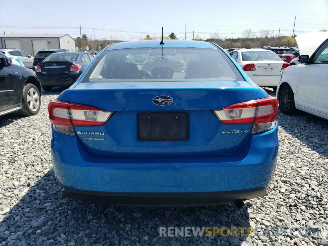 6 fotografías del automóvil dañado 4S3GKAB69M3603257 SUBARU IMPREZA 2021