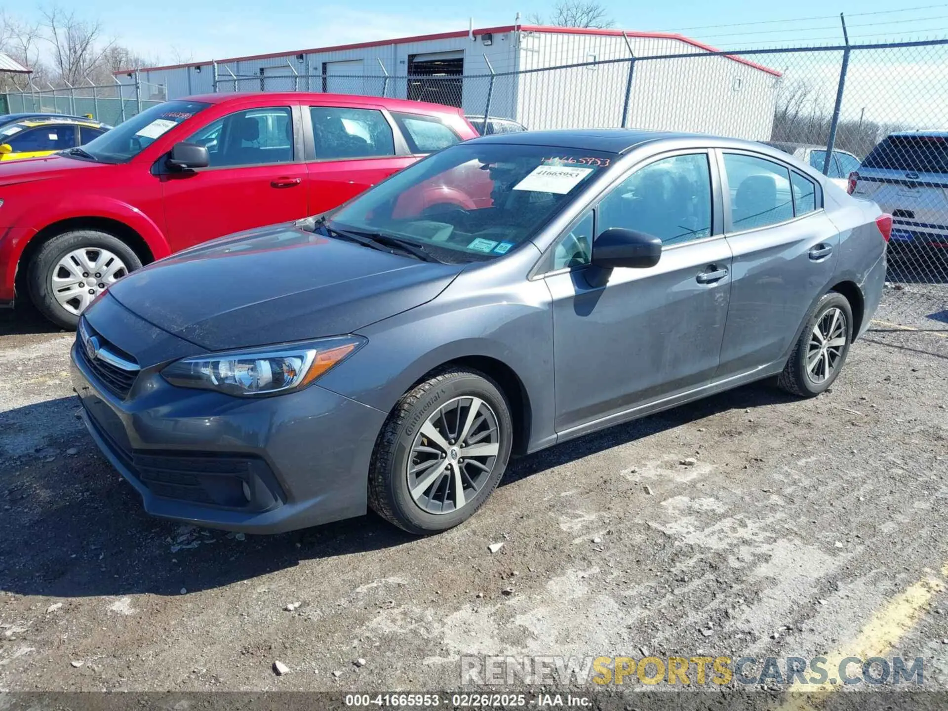 2 fotografías del automóvil dañado 4S3GKAD60M3604973 SUBARU IMPREZA 2021