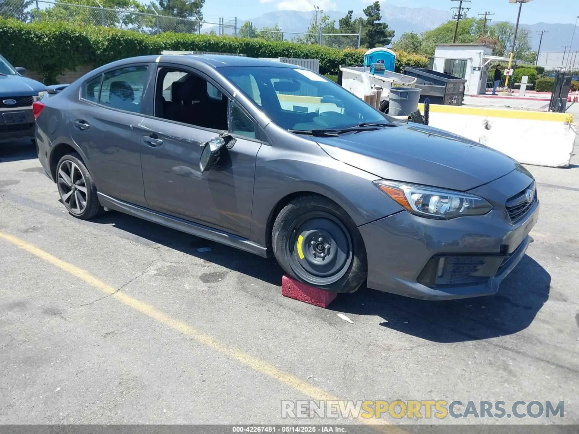 1 fotografías del automóvil dañado 4S3GKAL64M3602001 SUBARU IMPREZA 2021