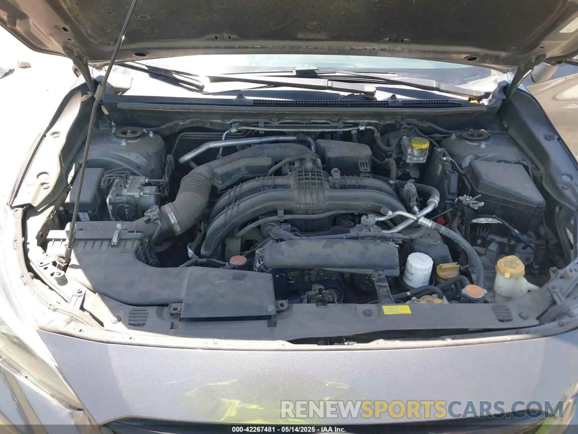 10 fotografías del automóvil dañado 4S3GKAL64M3602001 SUBARU IMPREZA 2021