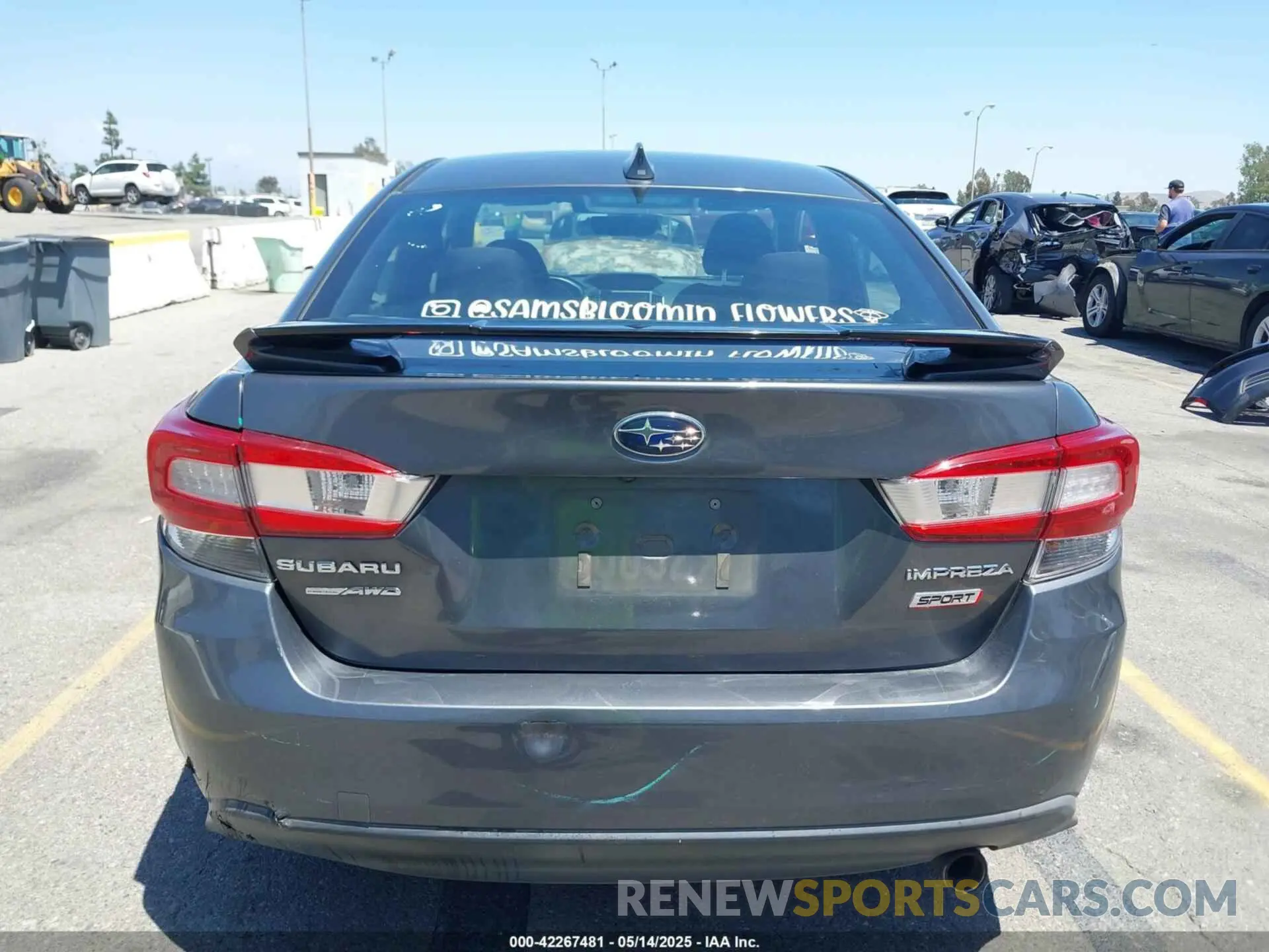 16 fotografías del automóvil dañado 4S3GKAL64M3602001 SUBARU IMPREZA 2021